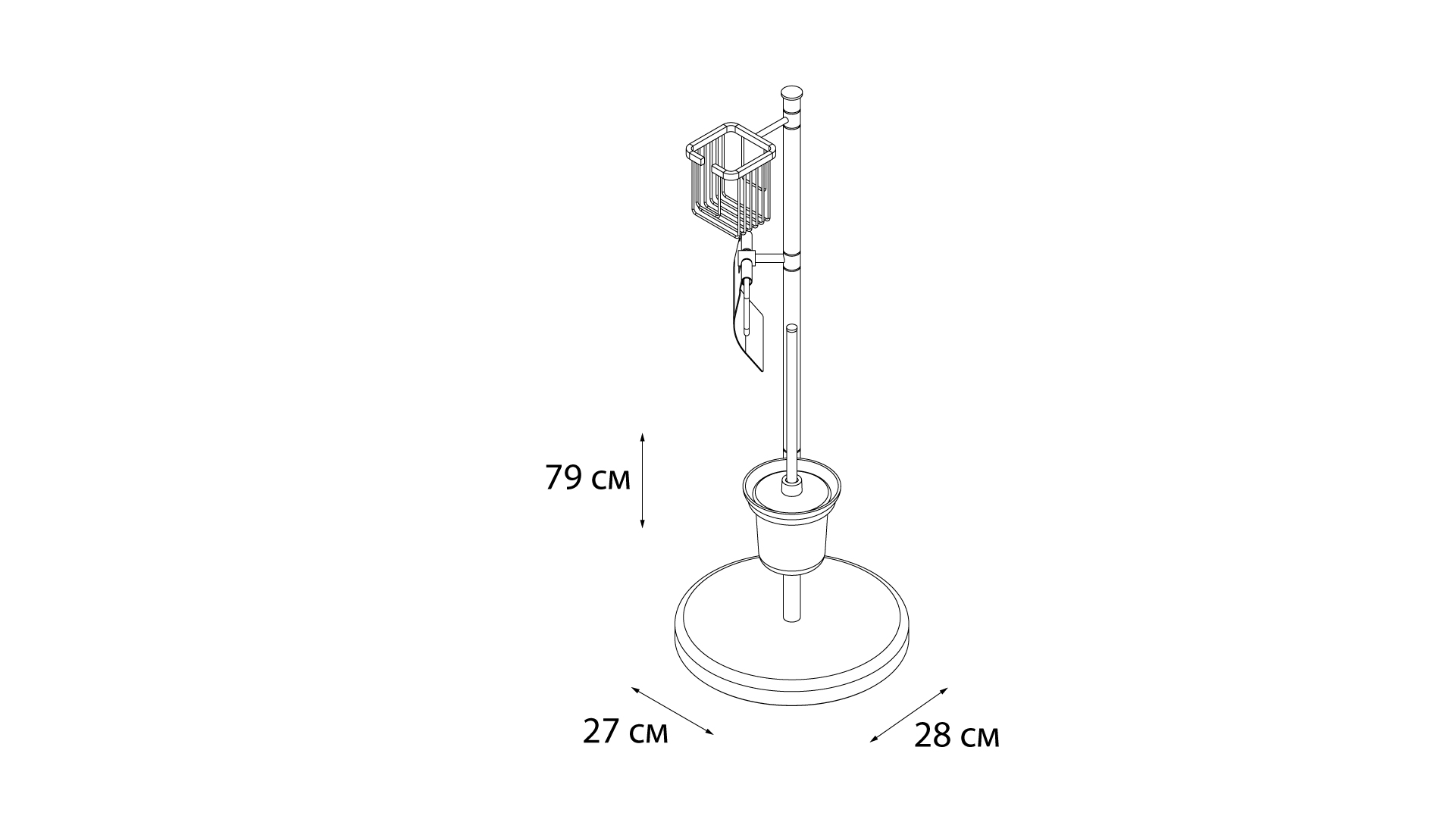 Стойка напольная FIXSEN (FX-433) Стойка напольная FIXSEN (FX-433)