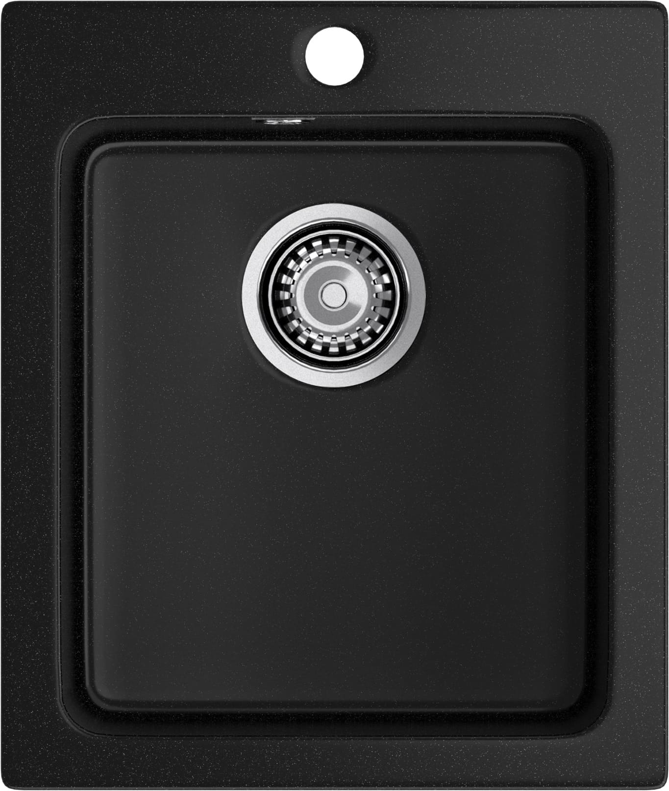 GRANFEST Мойка композит PRACTIK  GF-P--505  1-чаш. 427*505 мм  черный арт.GF- GRANFEST Мойка композит PRACTIK  GF-P--505  1-чаш. 427*505 мм  черный арт.GF-