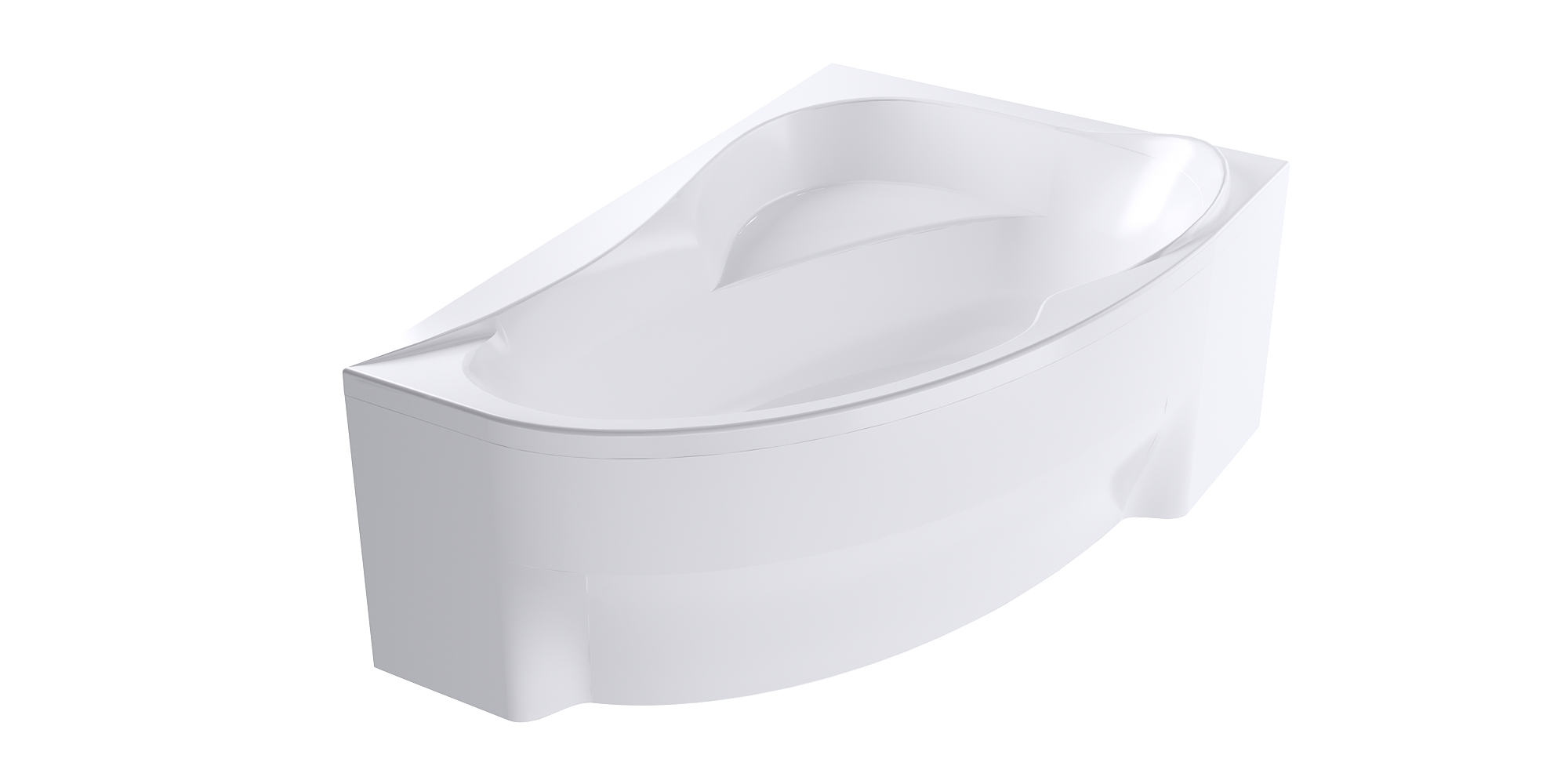 Ванна акриловая ALEX BAITLER LADOGA R 170*110  белая 