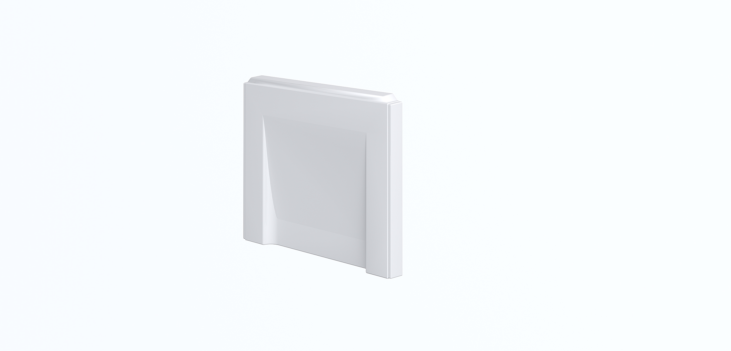 Экран для ванны боковой ALEX BAITLER PT6058H 600х580 мм белый