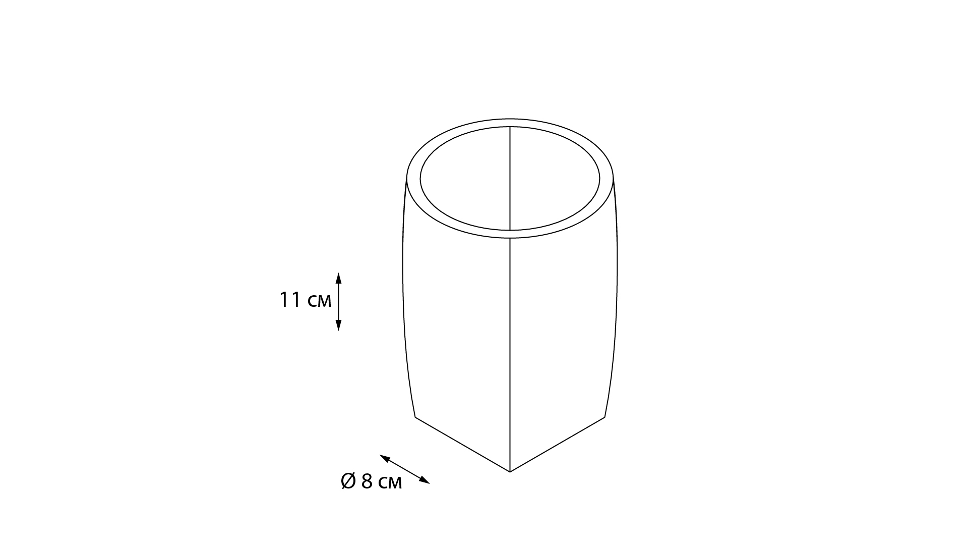 Стакан Fixsen Balk FX-270-3 Стакан Fixsen Balk FX-270-3