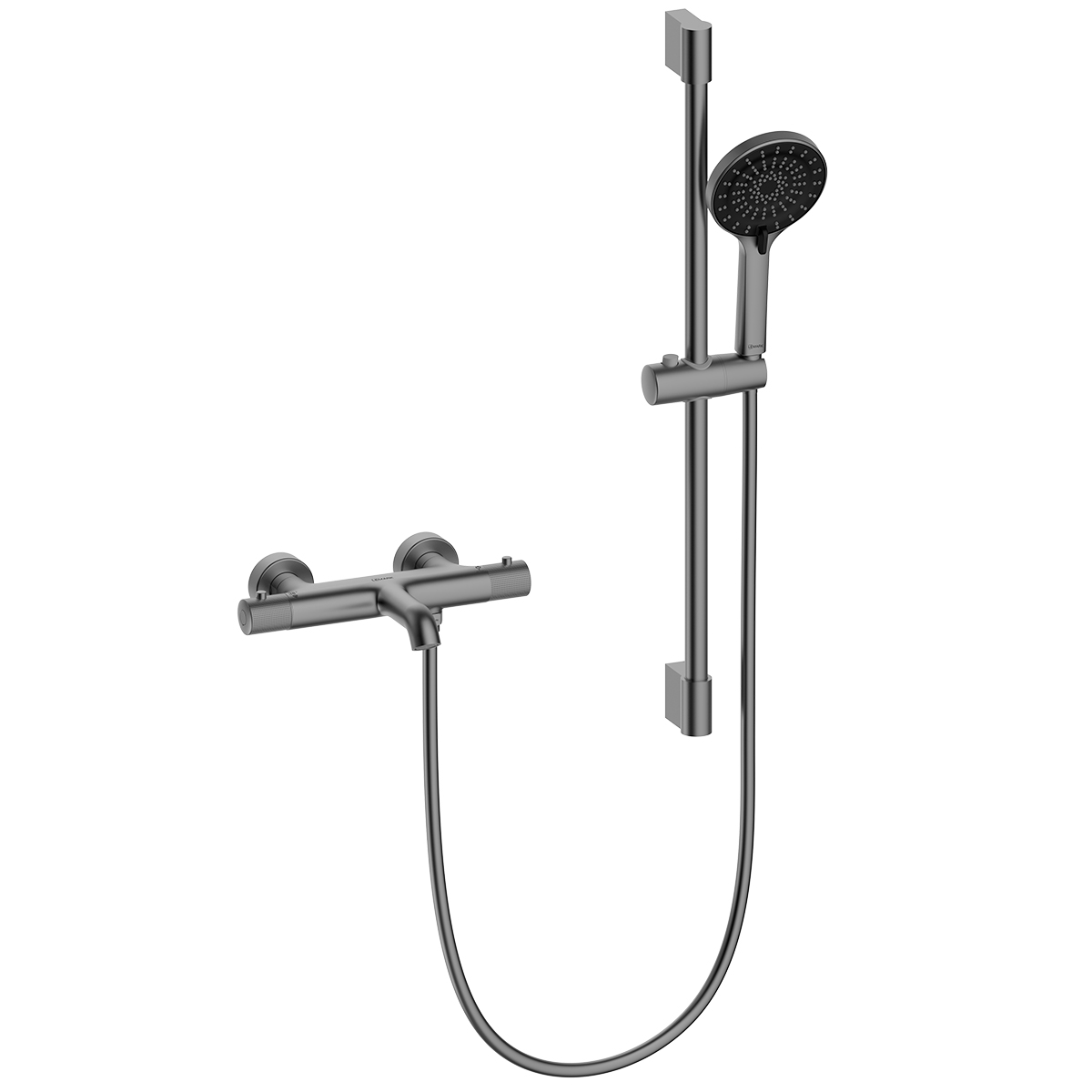 Смеситель Beluga LMF-8042B-GM для ванны, термостатический