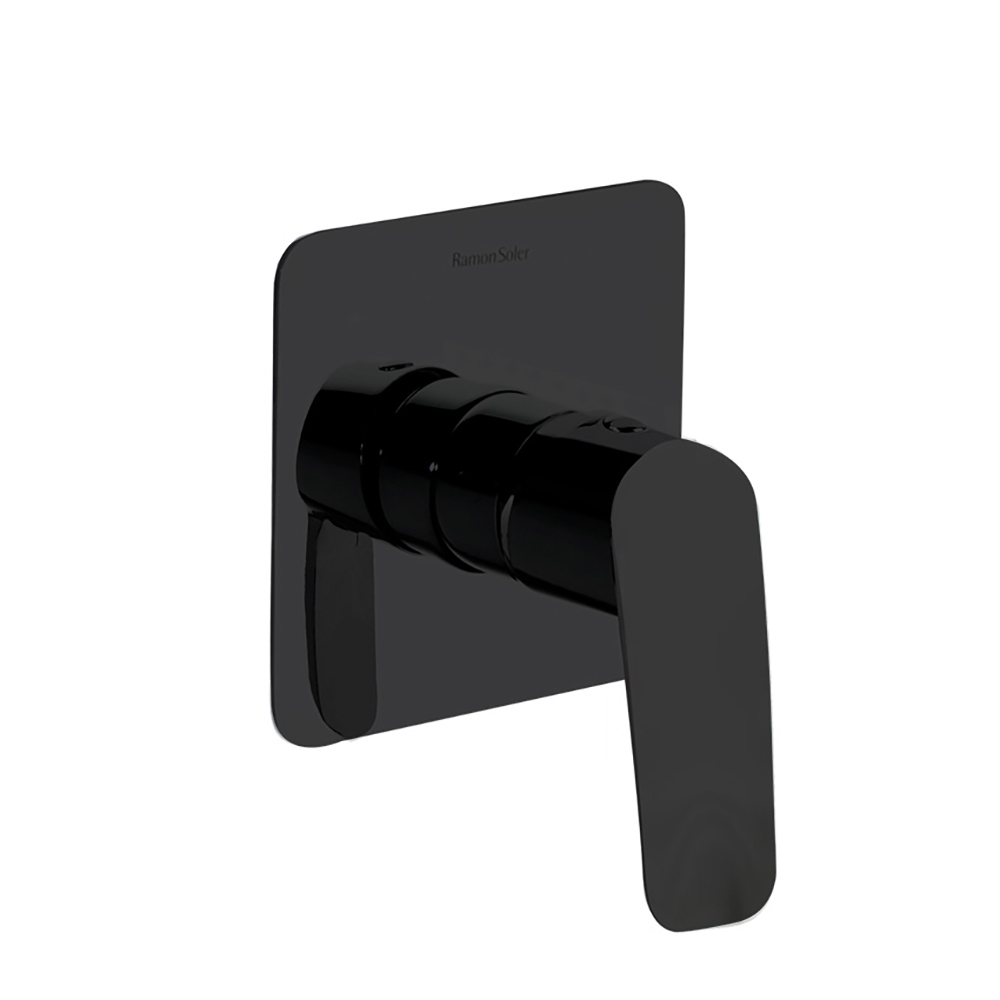 Встраиваемый смеситель для душа NEW FLY 571801SNM черный на 1 выход