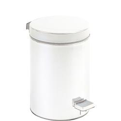 Ведро из нерж. стали белое 12 л. с педалью 09100.12.W, шт Ведро из нерж. стали белое 12 л. с педалью 09100.12.W, шт