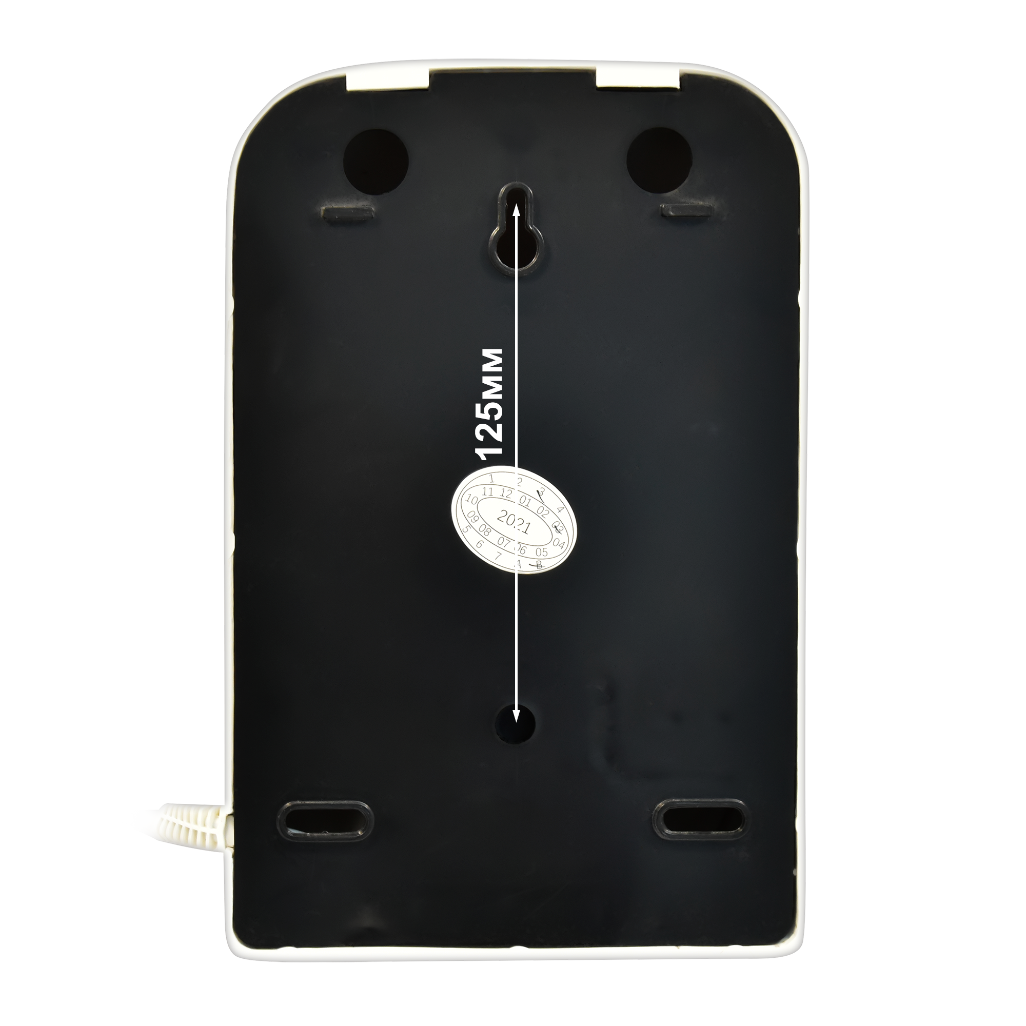 Электросушитель для рук PUFF-8814 малошумный, белый 0,8 кВт (1401.321)