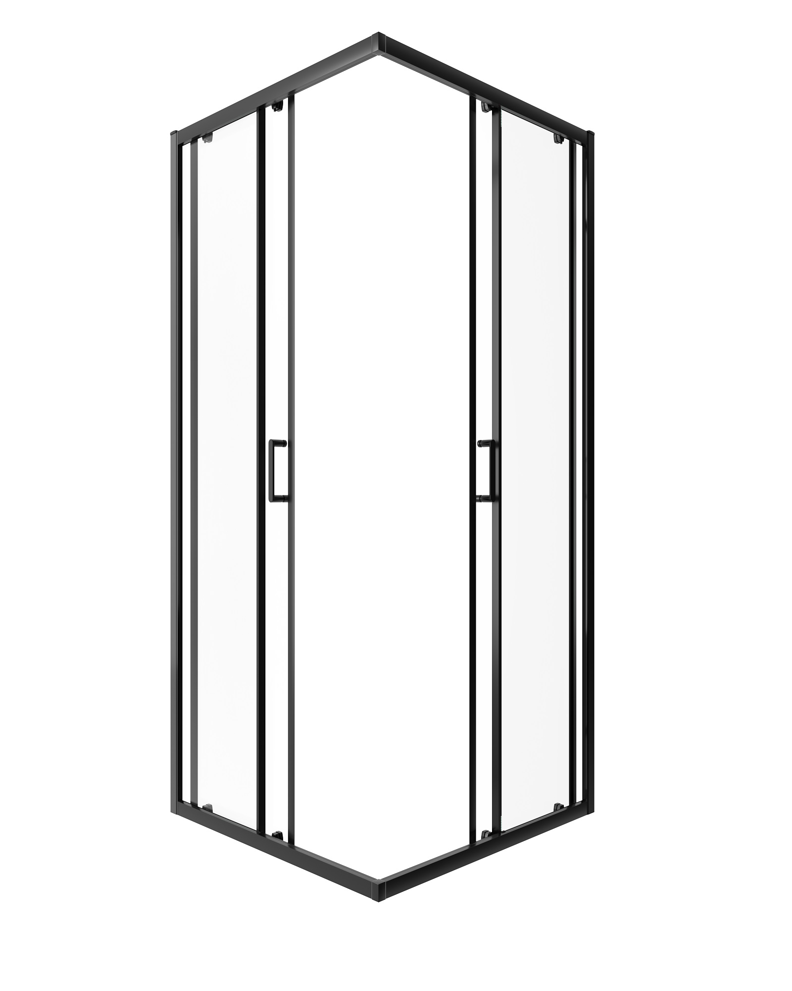 Душевой уголок ALEX BAITLER 1 серия AB14100B1 прозрачное стекло