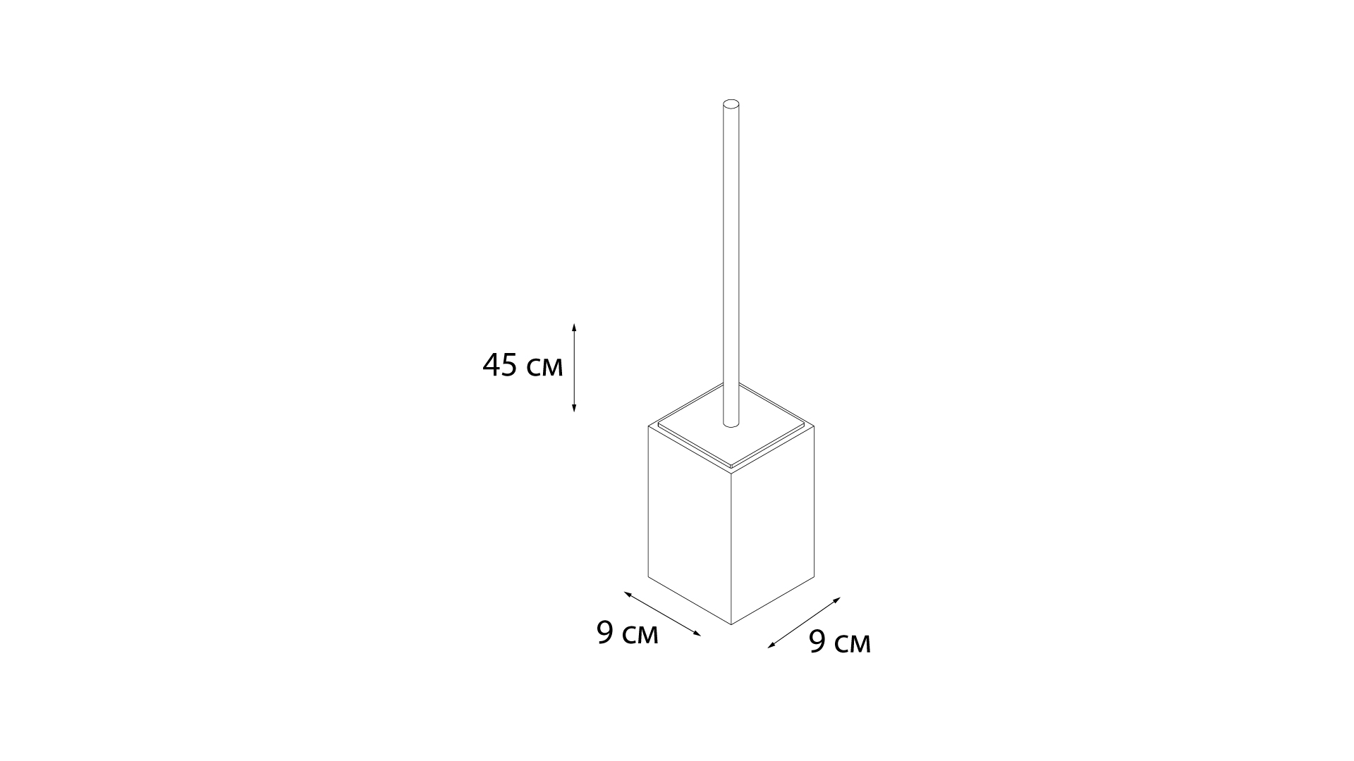 Ерш напольный Fixsen Gusto FX-300-5