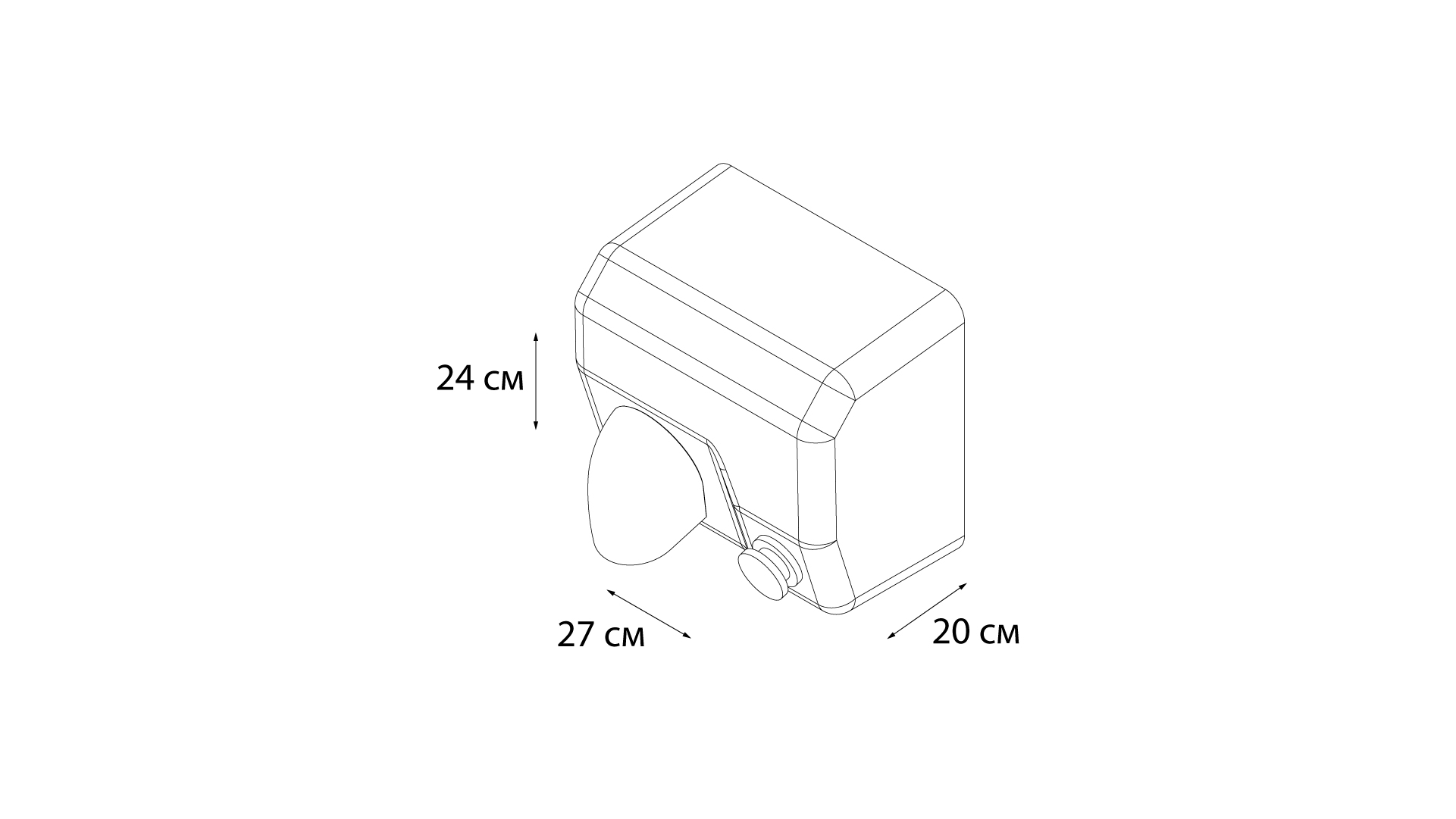 Сушилка для рук FIXSEN HOTEL (FX-31026) Сушилка для рук FIXSEN HOTEL (FX-31026)