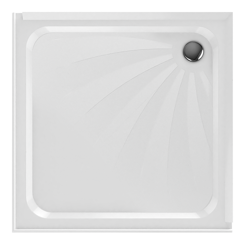 Душевой поддон ALEX BAITLER AB10017H-2 квадратный белый 