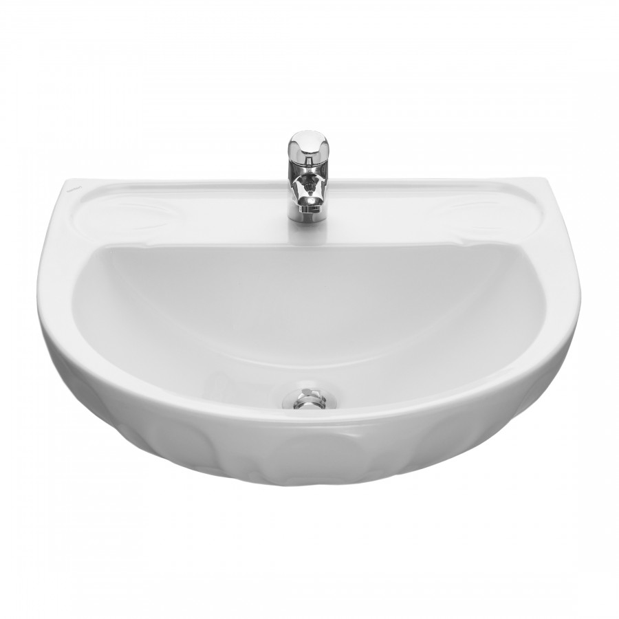 Умывальник "Лотос"58х50см. с отв., 1 сорт SANTERI Умывальник "Лотос"58х50см. с отв., 1 сорт SANTERI