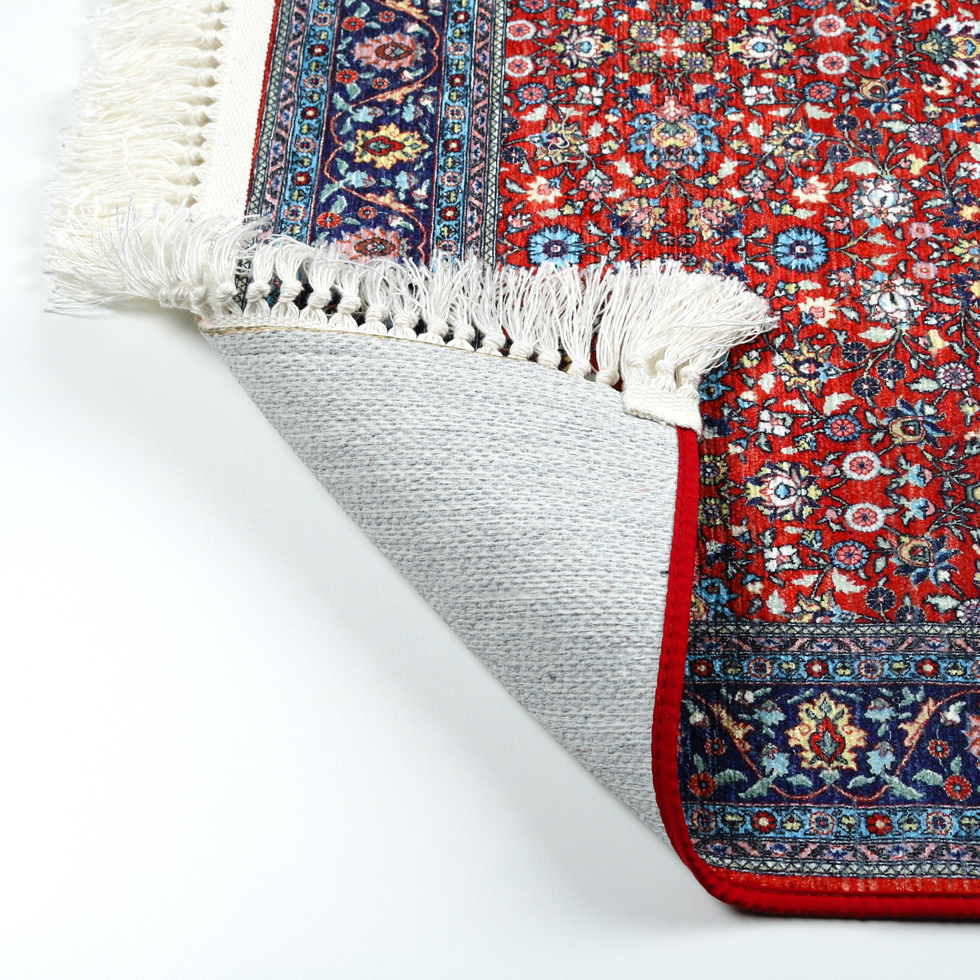 Коврик для ванной 1-ый Fixsen VINTAGE, FX-7000R, красный, 70х80 см