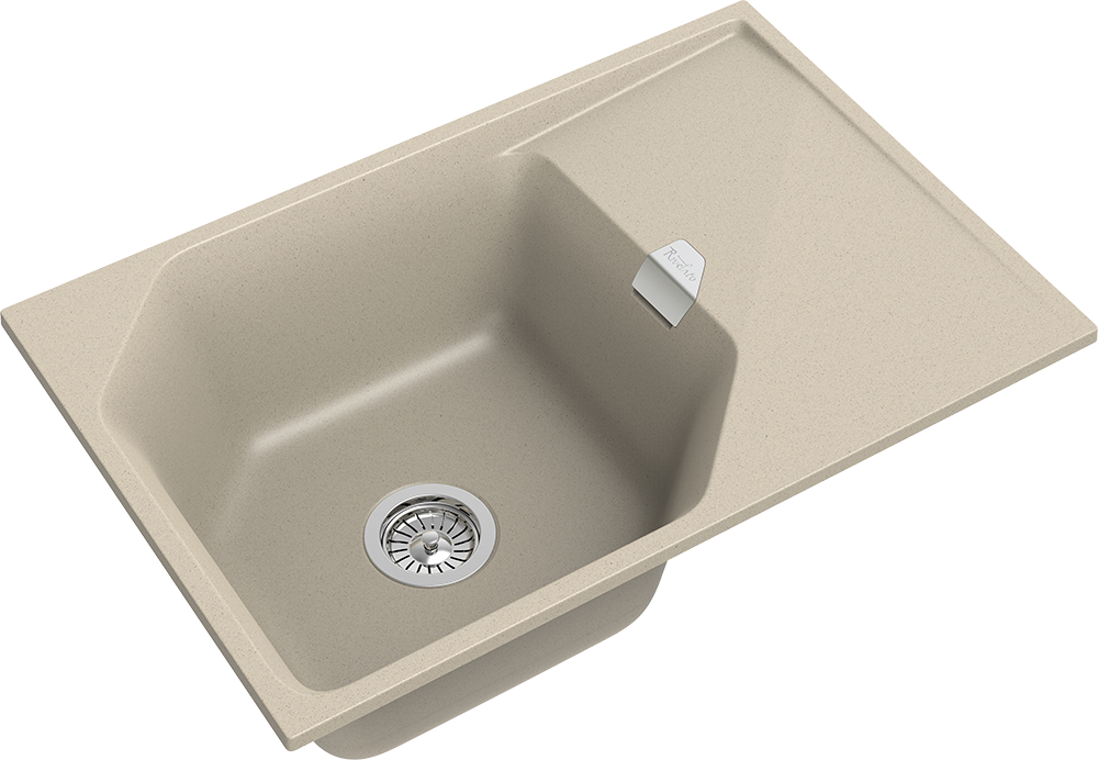 RIVELATO Мойка LOCUS 75  1-чаш 750*500 beige scuro арт. RIVELATO Мойка LOCUS 75  1-чаш 750*500 beige scuro арт.