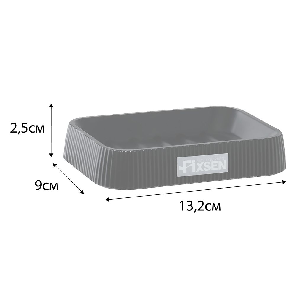 Мыльница Fixsen BLACK WOOD FX-401-4 Мыльница Fixsen BLACK WOOD FX-401-4