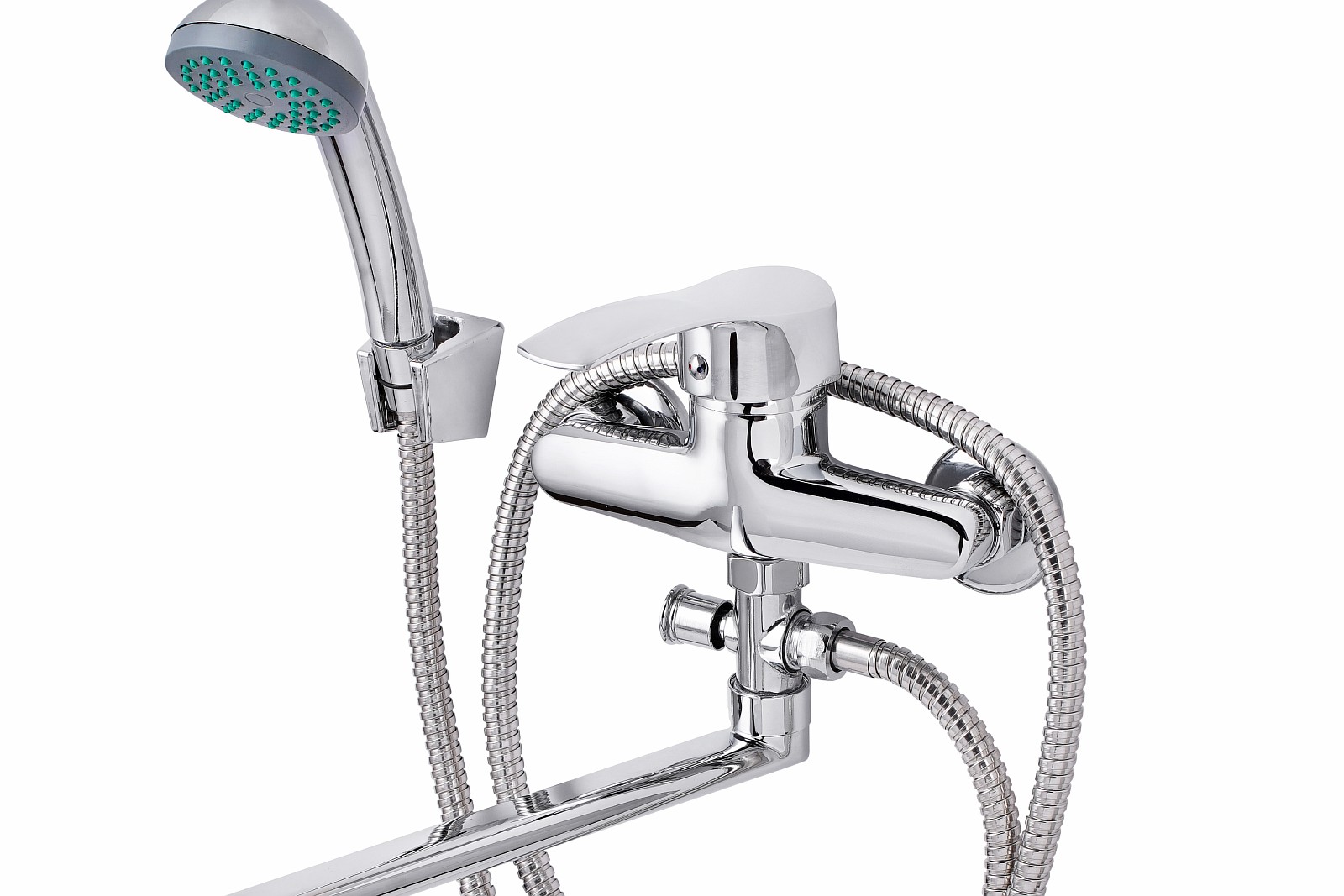 Смеситель для ванны с душем ПРОФСАН ПСМ-521-К023 ПЛЮС тип См-ВУОРНШлА