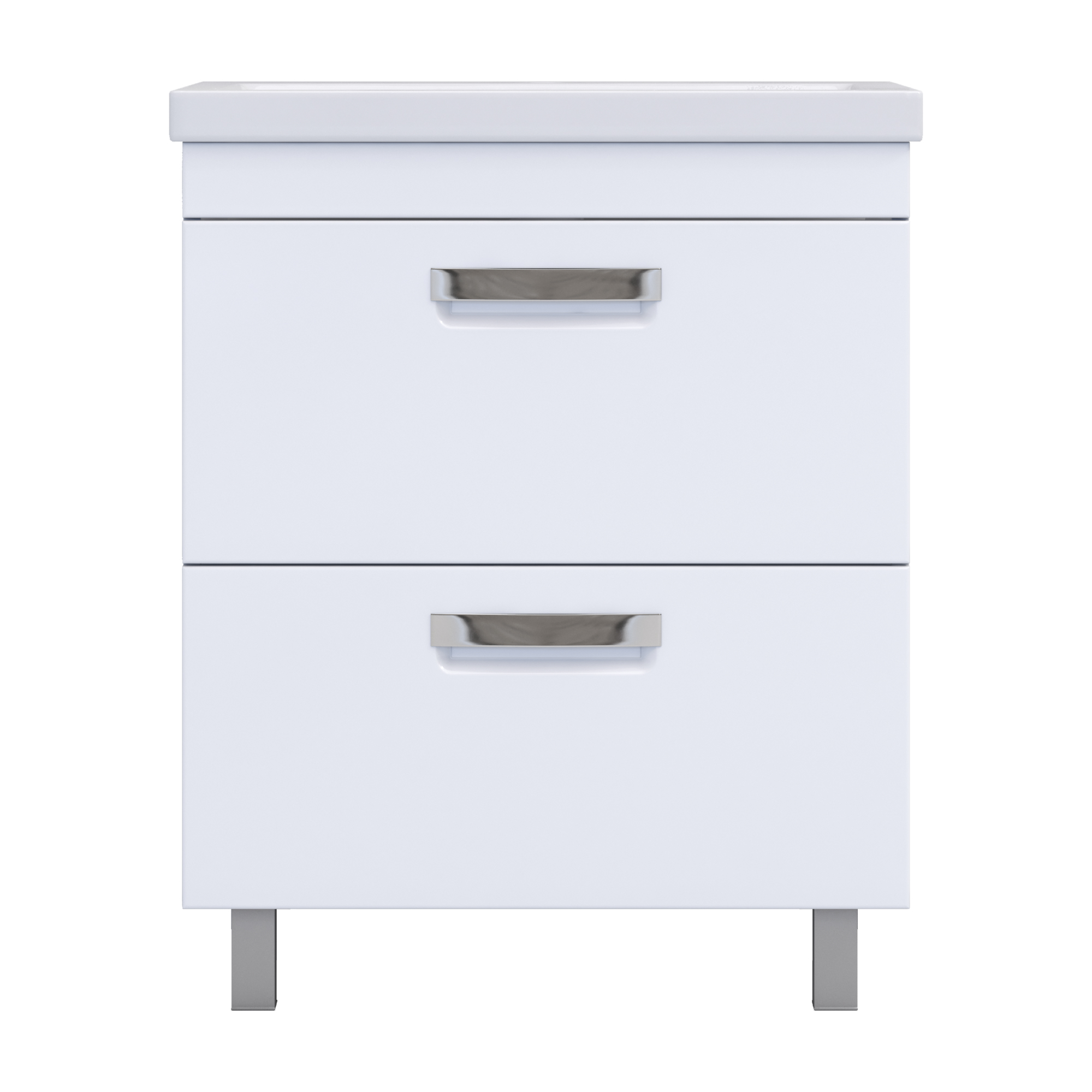 Тумба под раковину VIGO Plaza 60 напольная белый (024) Тумба под раковину VIGO Plaza 60 напольная белый (024)