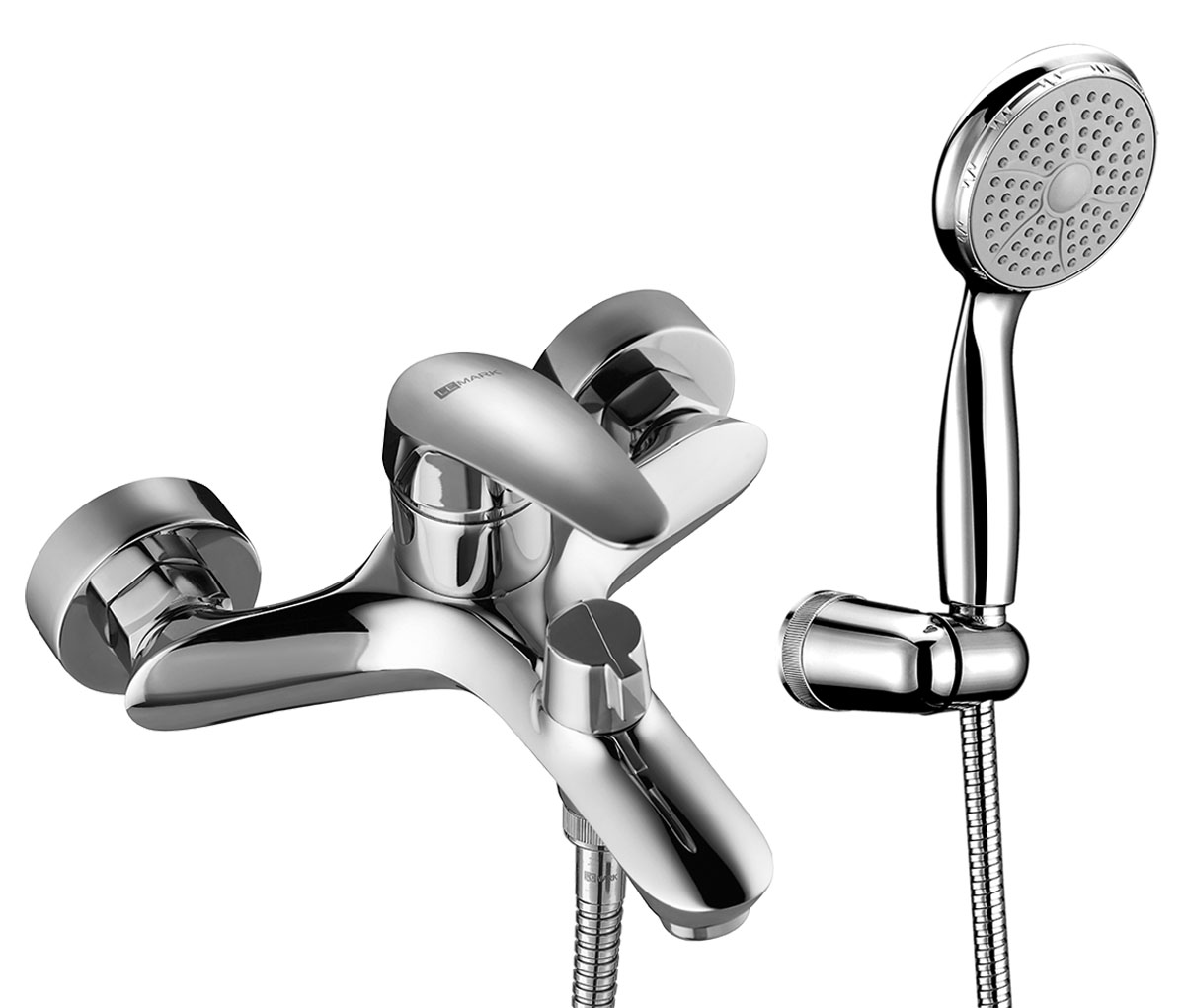 Linara Смеситель для ванны, монолит.излив 181мм, р/ОД, хром, LM, LM0414C