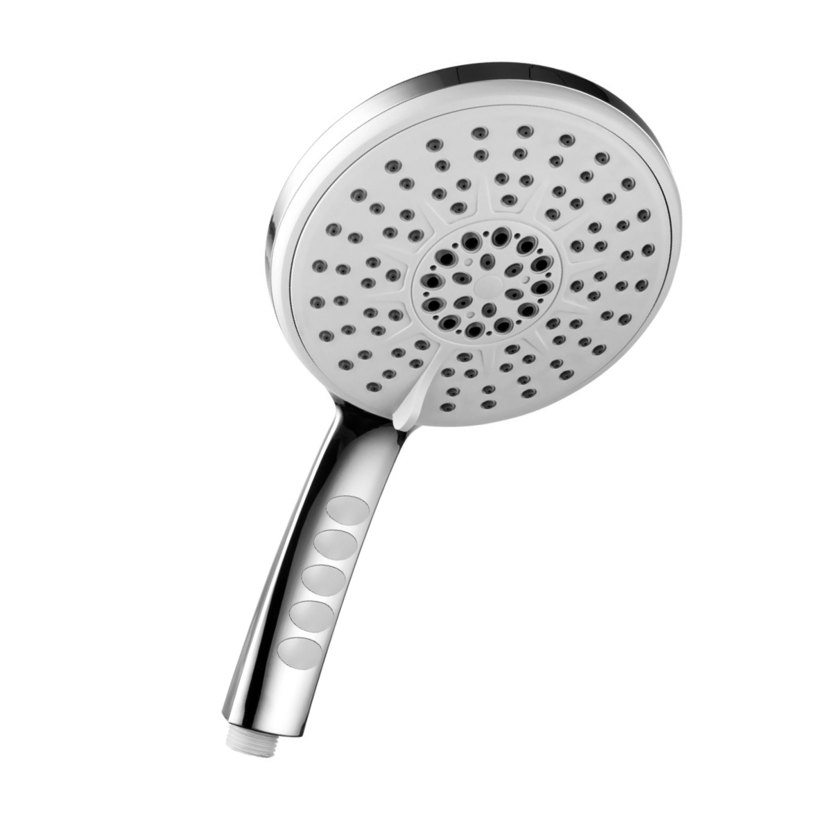 Лейка душевая круглая 6-функц. 150*300 мм, хром. LM,  LM0814C