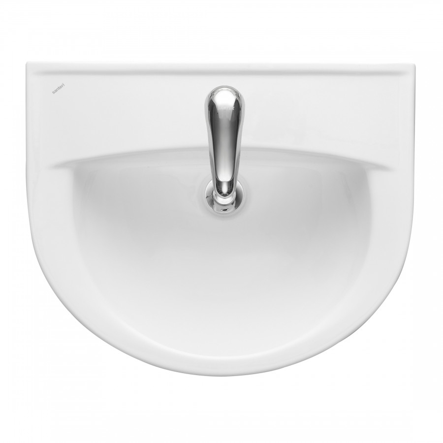 Умывальник "Виктория"56,0см. с обрамлением перелива, 1 сорт SANTERI Умывальник "Виктория"56,0см. с обрамлением перелива, 1 сорт SANTERI