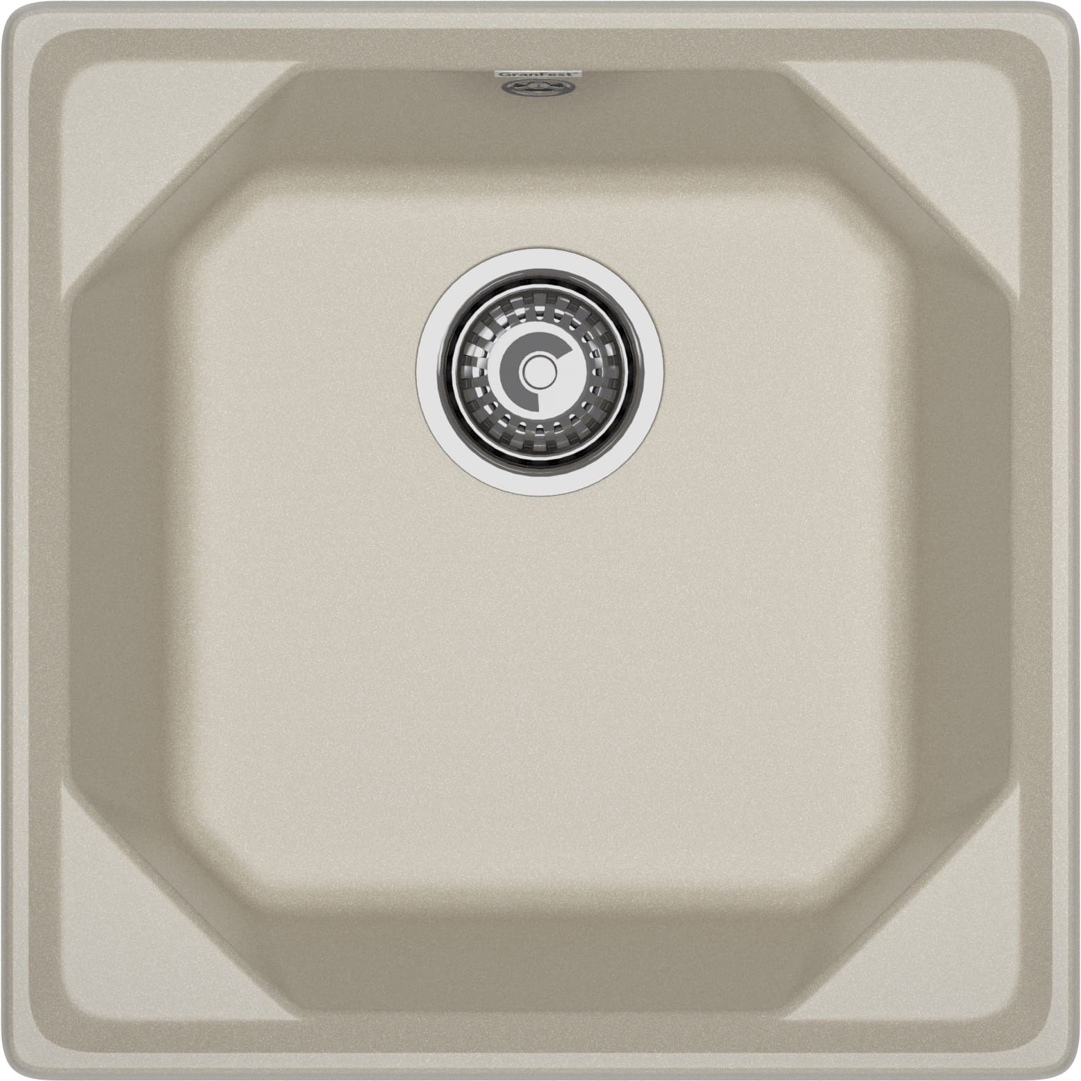 GRANFEST Мойка композит UNIQUE, GF-U-500, 1-чаша 500*500, топаз GRANFEST Мойка композит UNIQUE, GF-U-500, 1-чаша 500*500, топаз