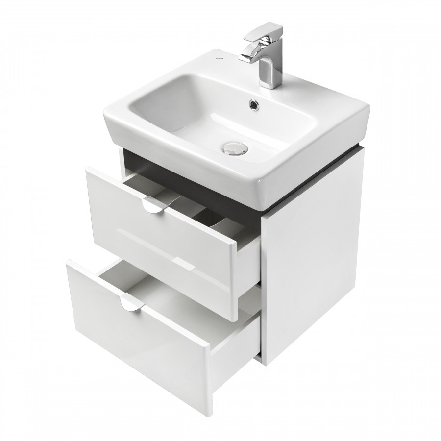 Тумба СКАЙ 50, белая (под раковину НЕО 50)