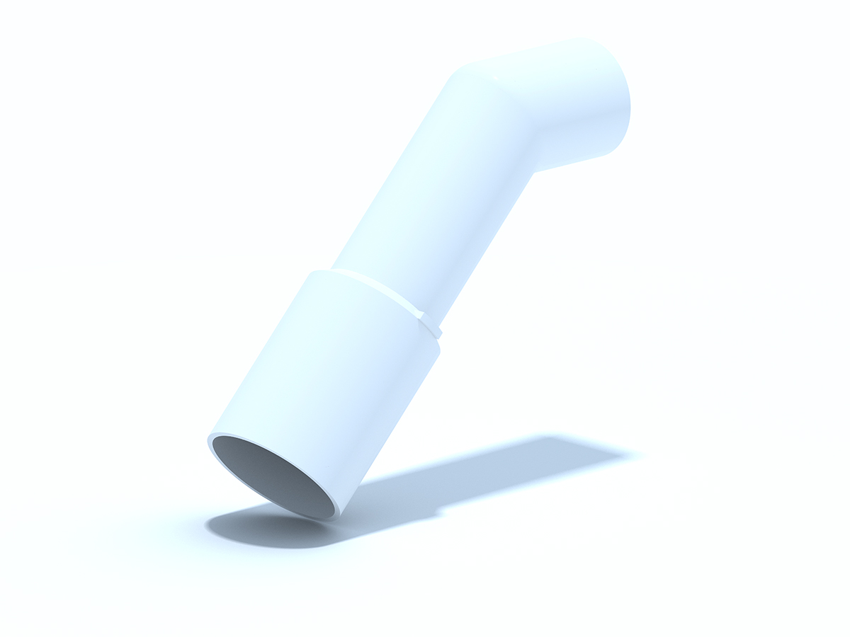 Переходная трубка АНИ Пласт M445 45 градусов 40х50