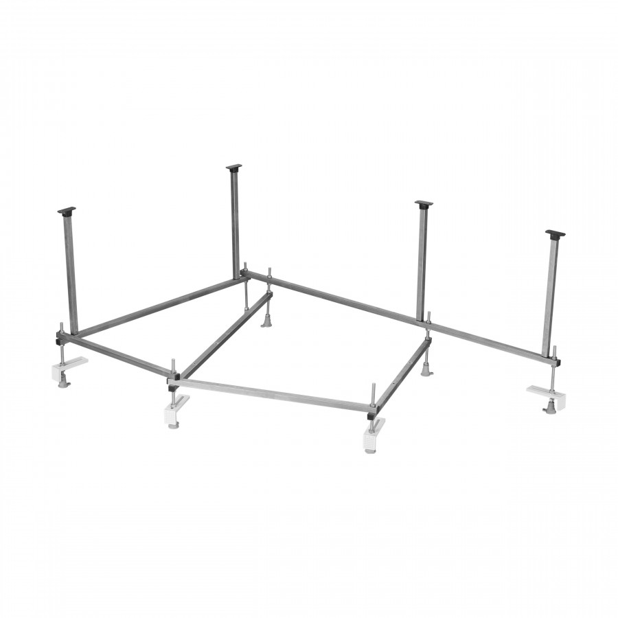 Монтажный комплект для ванны ШРИ-ЛАНКА 150х100 см. (рама, слив-перелив с сифоном, крепеж к стене, кр Монтажный комплект для ванны ШРИ-ЛАНКА 150х100 см. (рама, слив-перелив с сифоном, крепеж к стене, кр