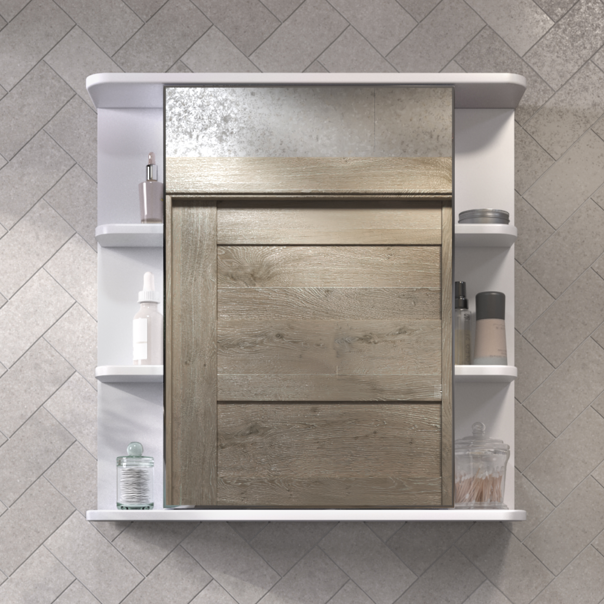 Зеркальный шкаф VIGO Nova 60 подвесной белый (zsh.NOV.60) Зеркальный шкаф VIGO Nova 60 подвесной белый (zsh.NOV.60)