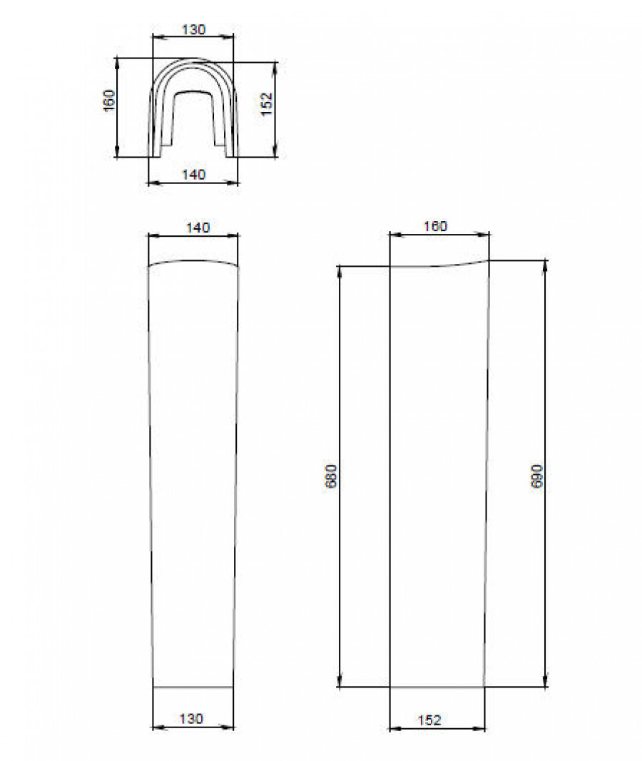Пьедестал "Визит", "Прайм" белый SANTERI Пьедестал "Визит", "Прайм" белый SANTERI