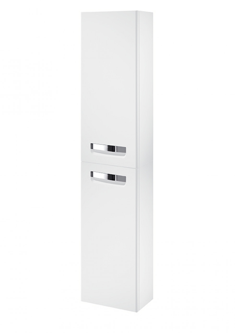 GAP Шкаф-колонна 35, правая, белый глянец, ROCA