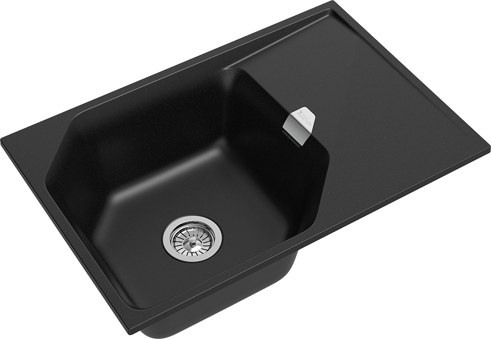 RIVELATO Мойка LOCUS 75  1-чаш 750*500 nero арт. RIVELATO Мойка LOCUS 75  1-чаш 750*500 nero арт.
