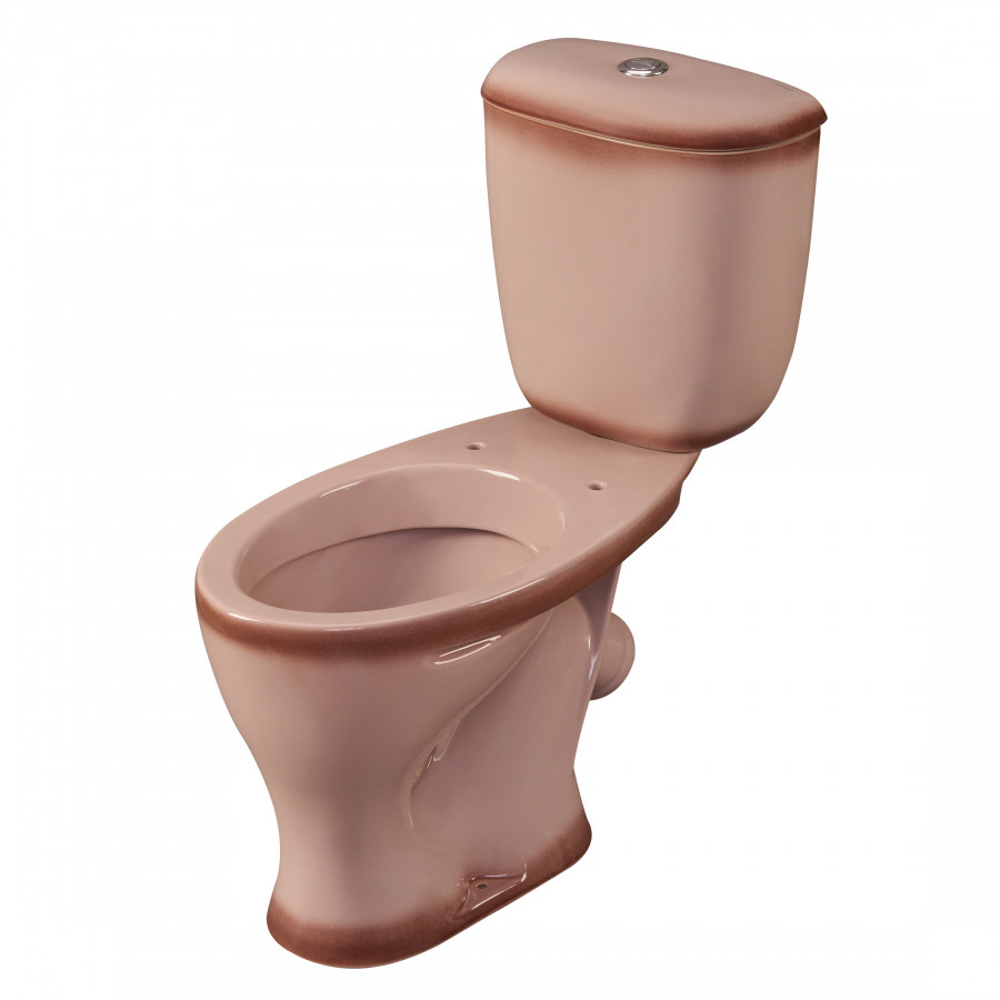 Унитаз-компакт "Воротынский" косой выпуск, с кнопочной арматурой и сиденьем, бежевый  SANTERI Унитаз-компакт "Воротынский" косой выпуск, с кнопочной арматурой и сиденьем, бежевый  SANTERI