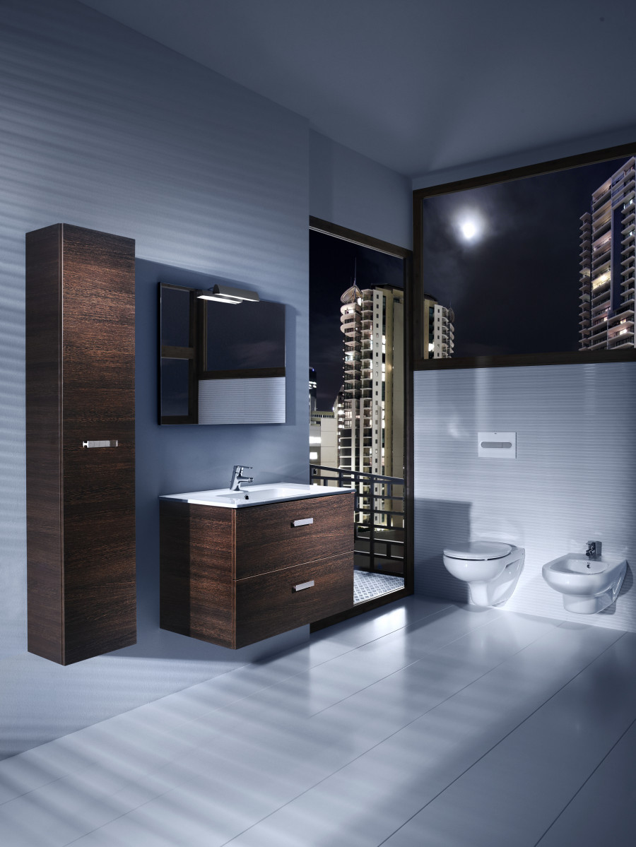 VICTORIA NORD Тумба под раковину VICTORIA 80, венге, ROCA