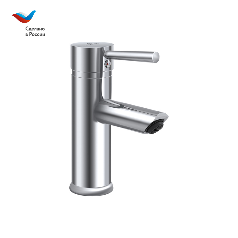 ГОРОД Смеситель для умывальника с литым изливом, одноручный, СЛАВЕН, Д10