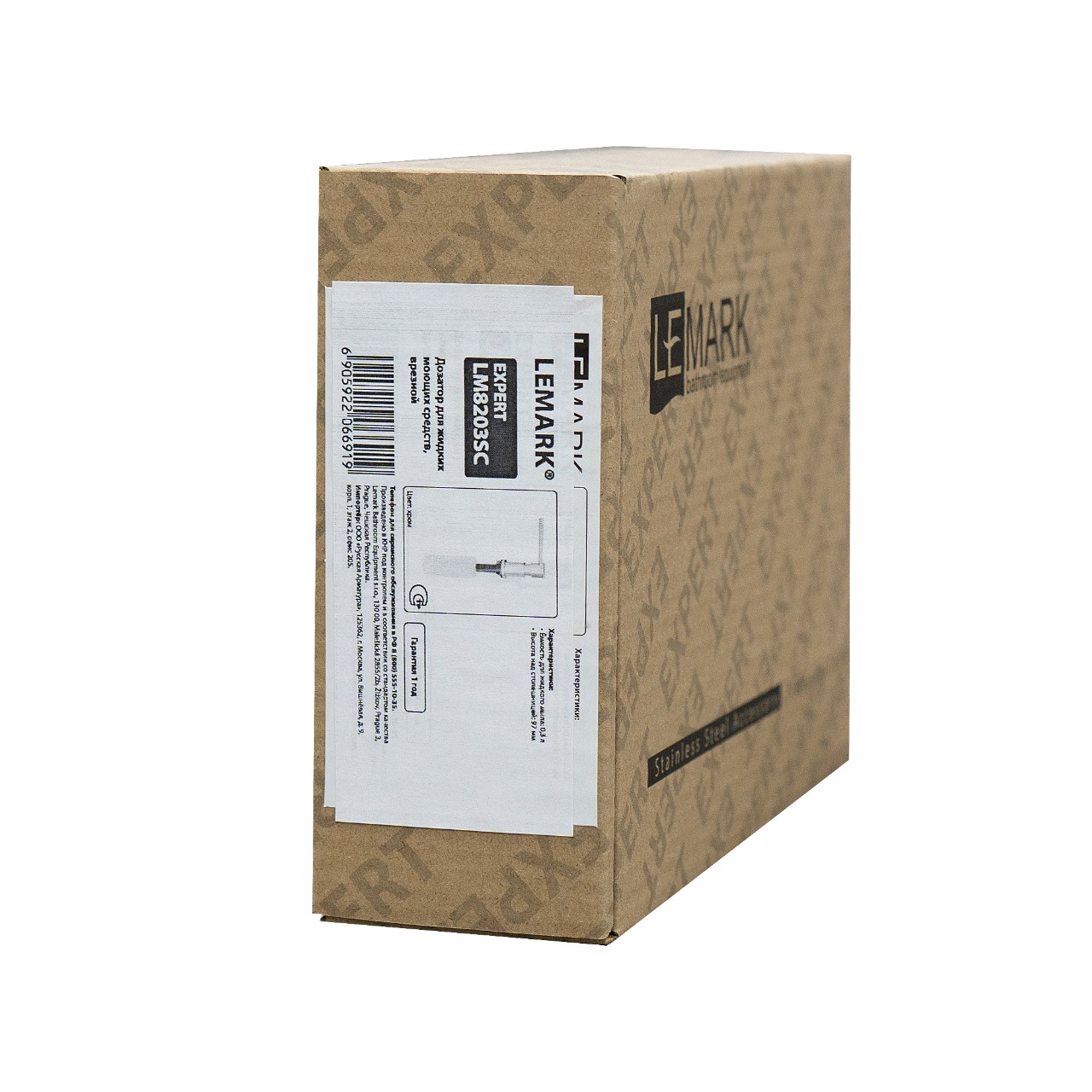 Expert Дозатор для жидких моющих средств, врезной, хром, LM, LM8203SC Expert Дозатор для жидких моющих средств, врезной, хром, LM, LM8203SC