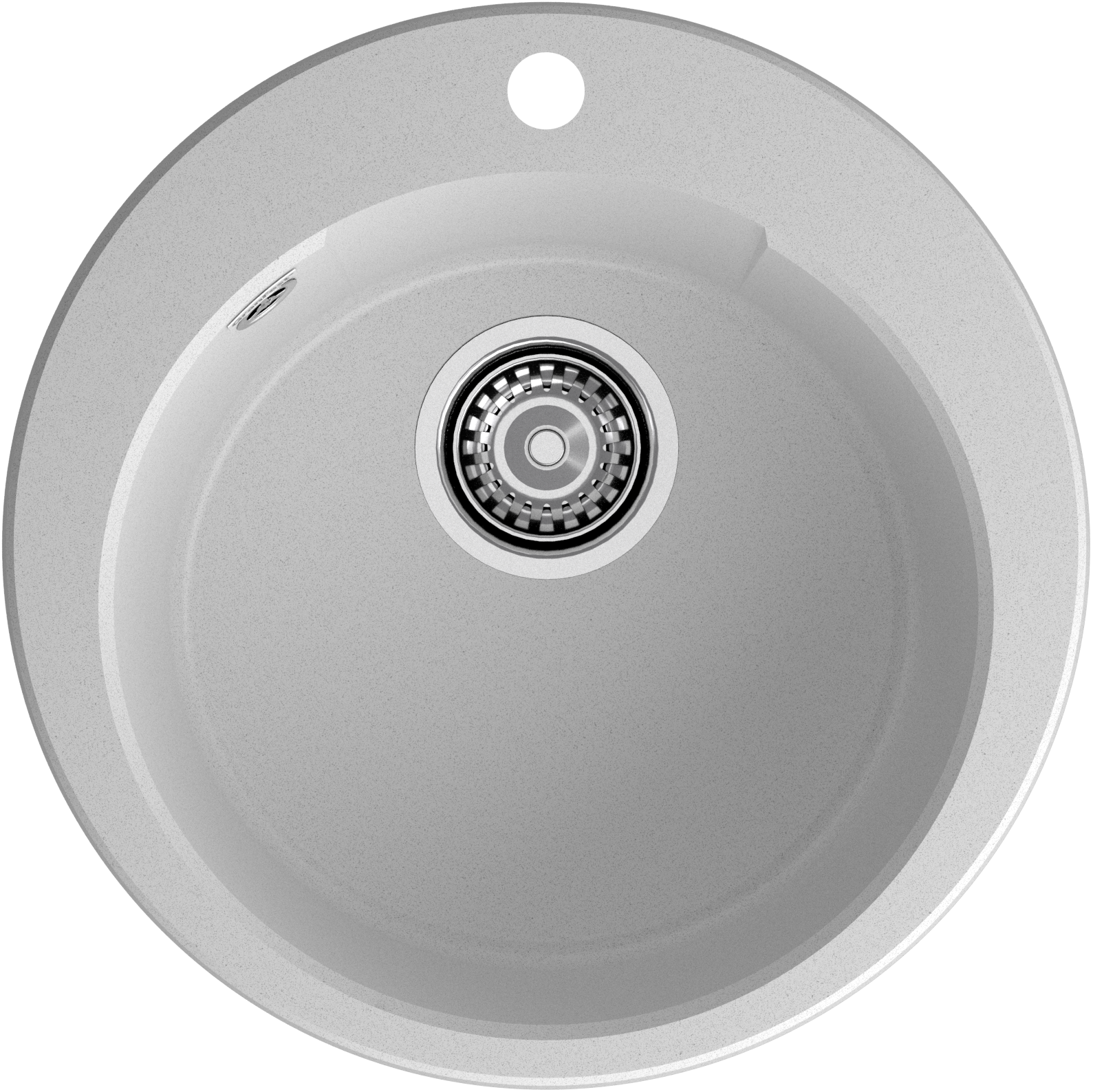 GRANFEST Мойка URBAN 649  1-чаша D-490мм серый арт.GF-UR- GRANFEST Мойка URBAN 649  1-чаша D-490мм серый арт.GF-UR-