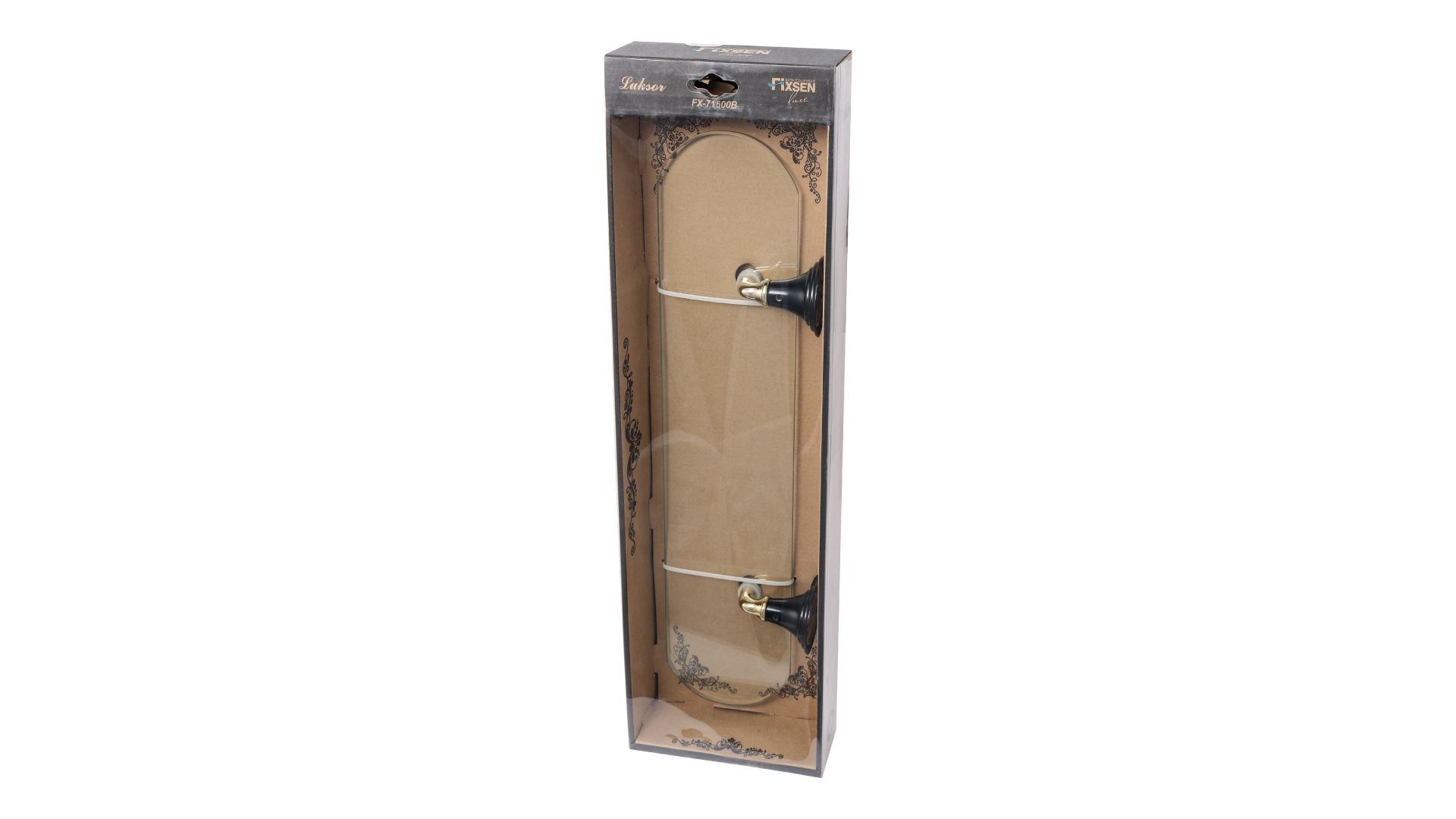 Полка стеклянная FIXSEN Luksor (FX-71603B) Полка стеклянная FIXSEN Luksor (FX-71603B)