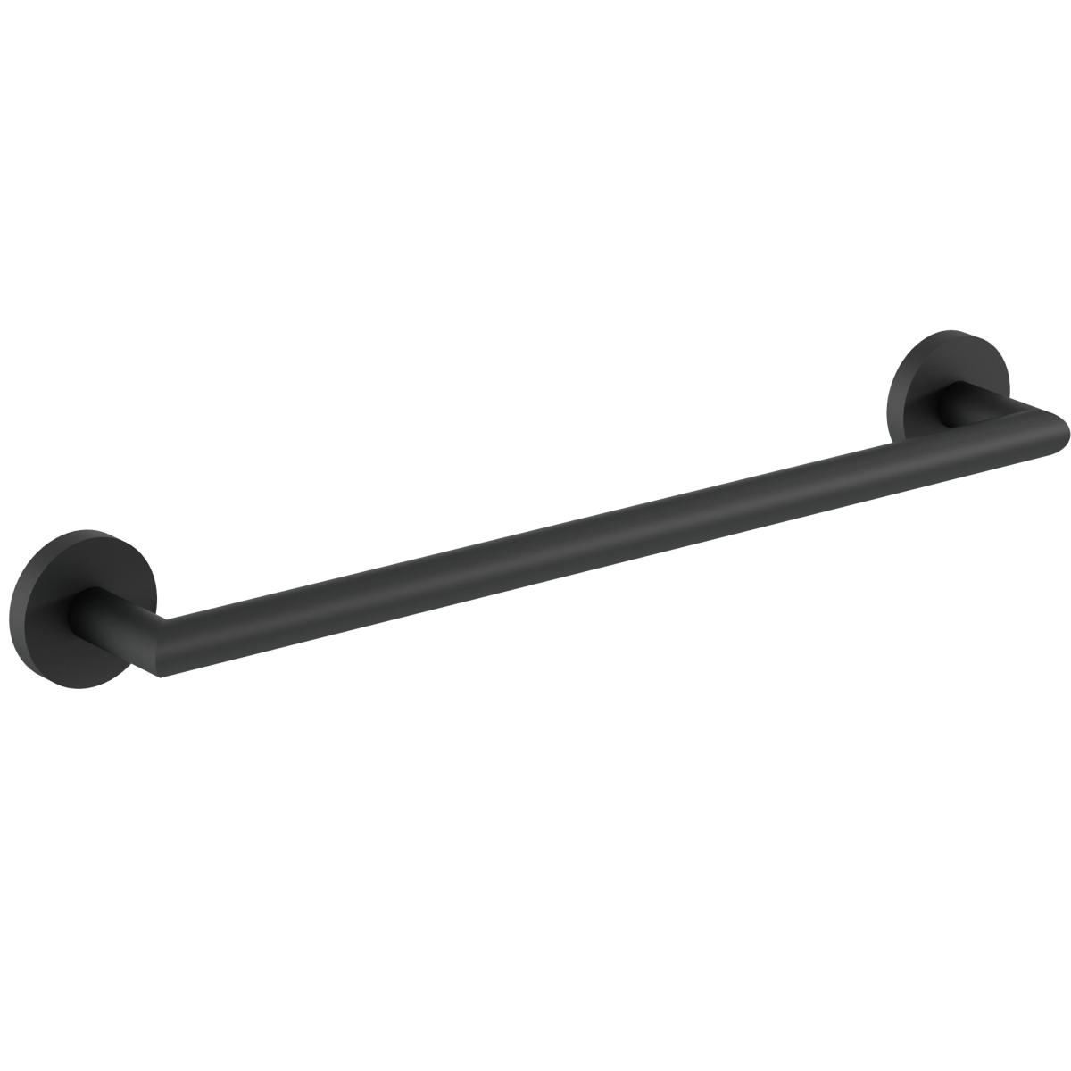 Вешало для полотенец 650 мм NIZA черное Вешало для полотенец 650 мм NIZA черное