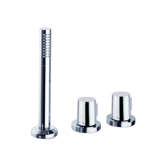  Термостатический смеситель на борт ванны с душевым комплектом URBAN CHIC K2187011