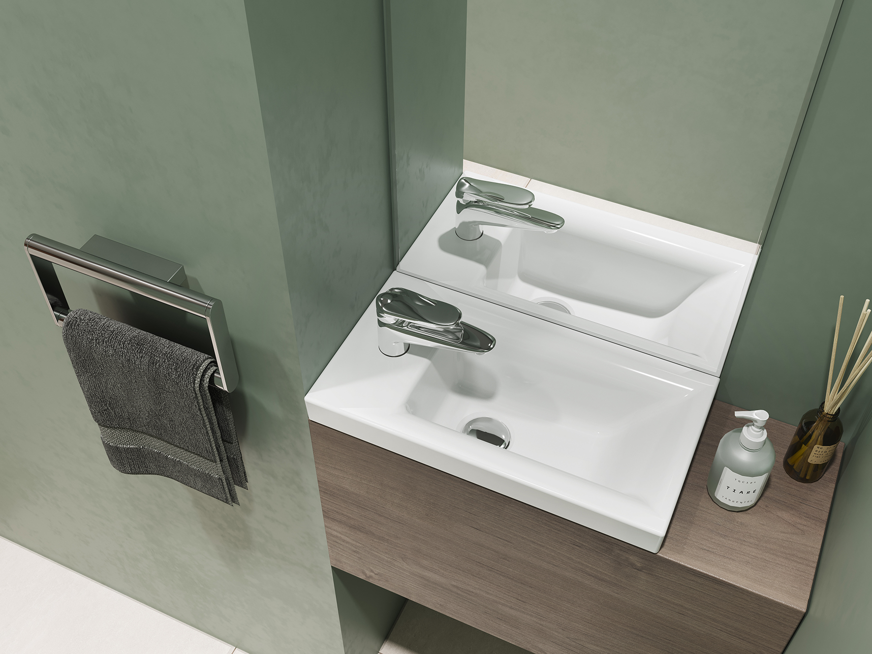 Раковина SANTEK Миранда 40 мебельная белый (WH302500) Раковина SANTEK Миранда 40 мебельная белый (WH302500)