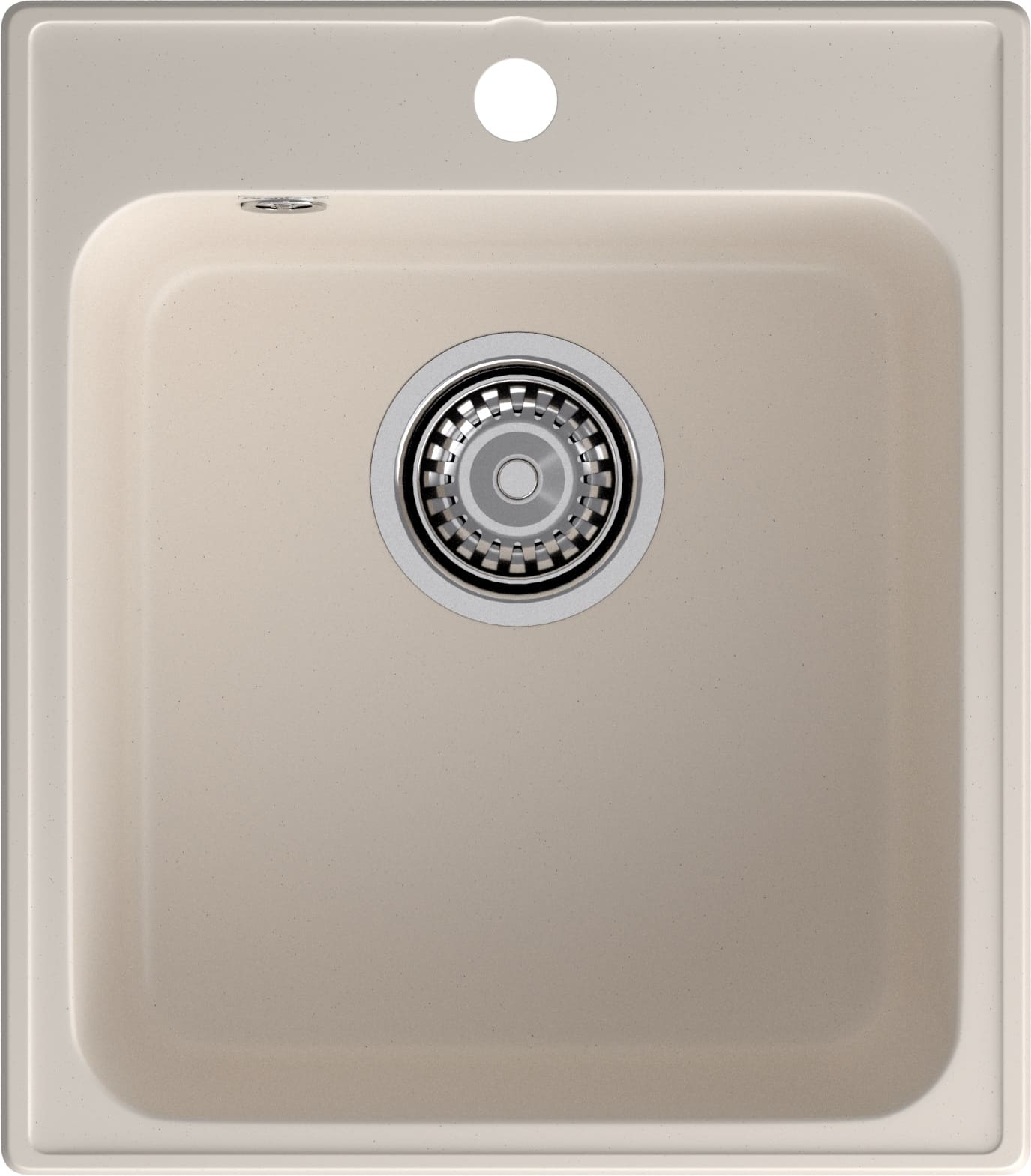 GranFest QUARZ (ECO-17) Мойка  1-чаш. 420*480 (белый) GranFest QUARZ (ECO-17) Мойка  1-чаш. 420*480 (белый)