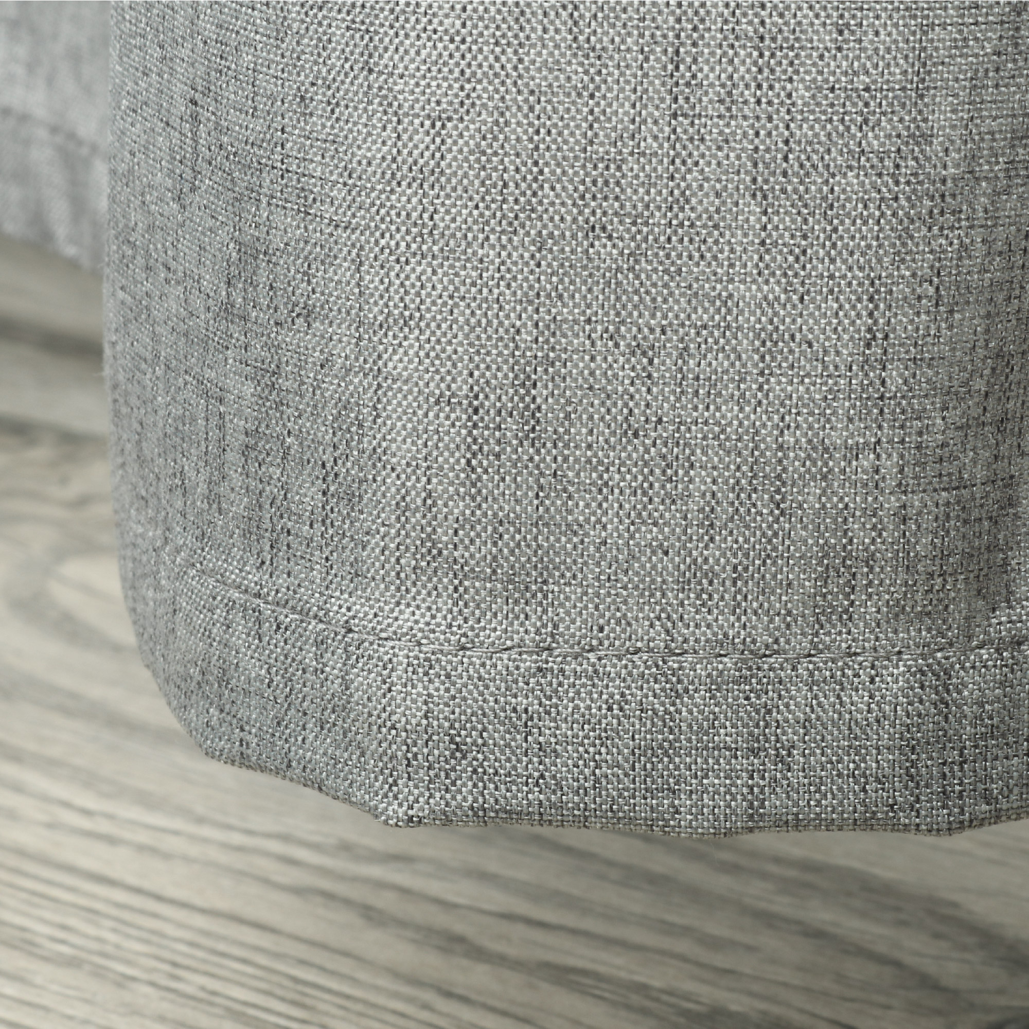 Шторка для ванной серая Fixsen Linum FX-1535K