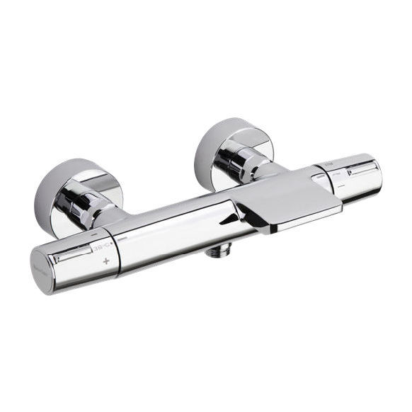 Термостатический смеситель для ванны наружнего монтажа с каскадным изливом TZAR 343901S