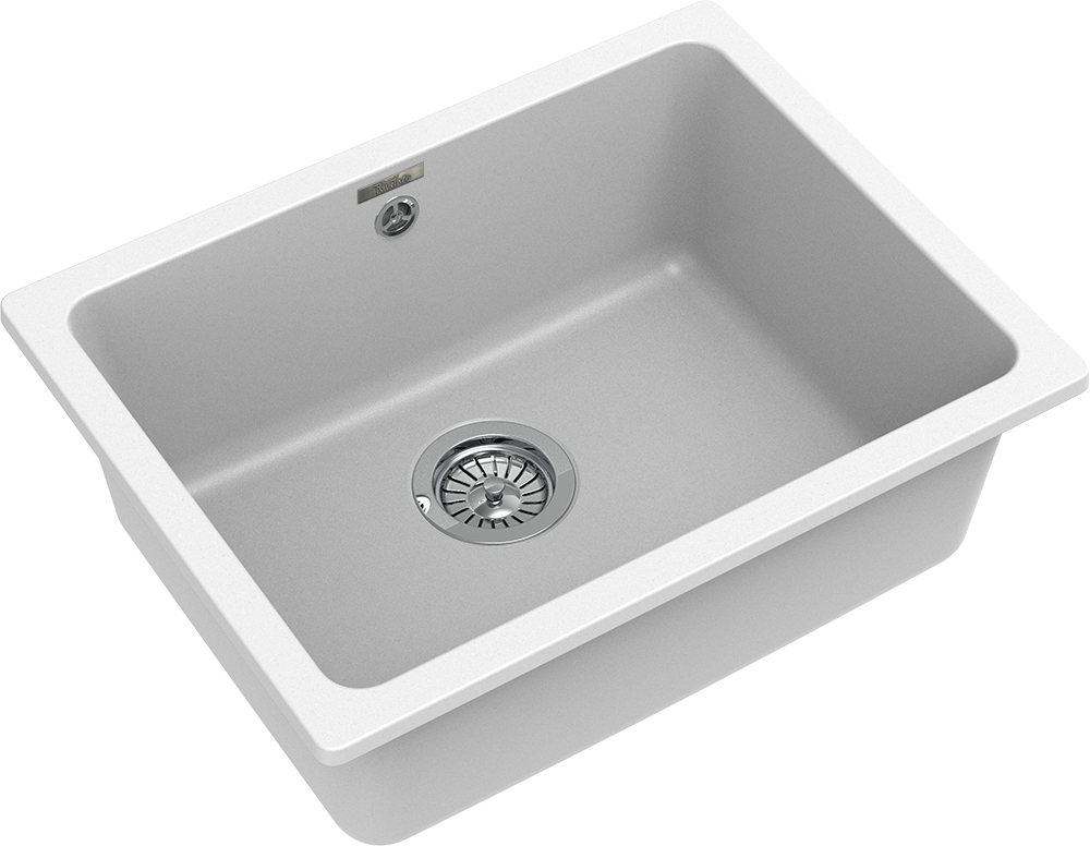 RIVELATO Мойка BERKANA 50 подст.монтаж 1-чаш 560*430 brina арт. RIVELATO Мойка BERKANA 50 подст.монтаж 1-чаш 560*430 brina арт.