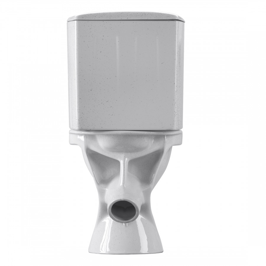 Унитаз-компакт "Вест" наклонный выпуск, с кнопочной арматурой и сиденьем, крап на белом. SANTERI Унитаз-компакт "Вест" наклонный выпуск, с кнопочной арматурой и сиденьем, крап на белом. SANTERI