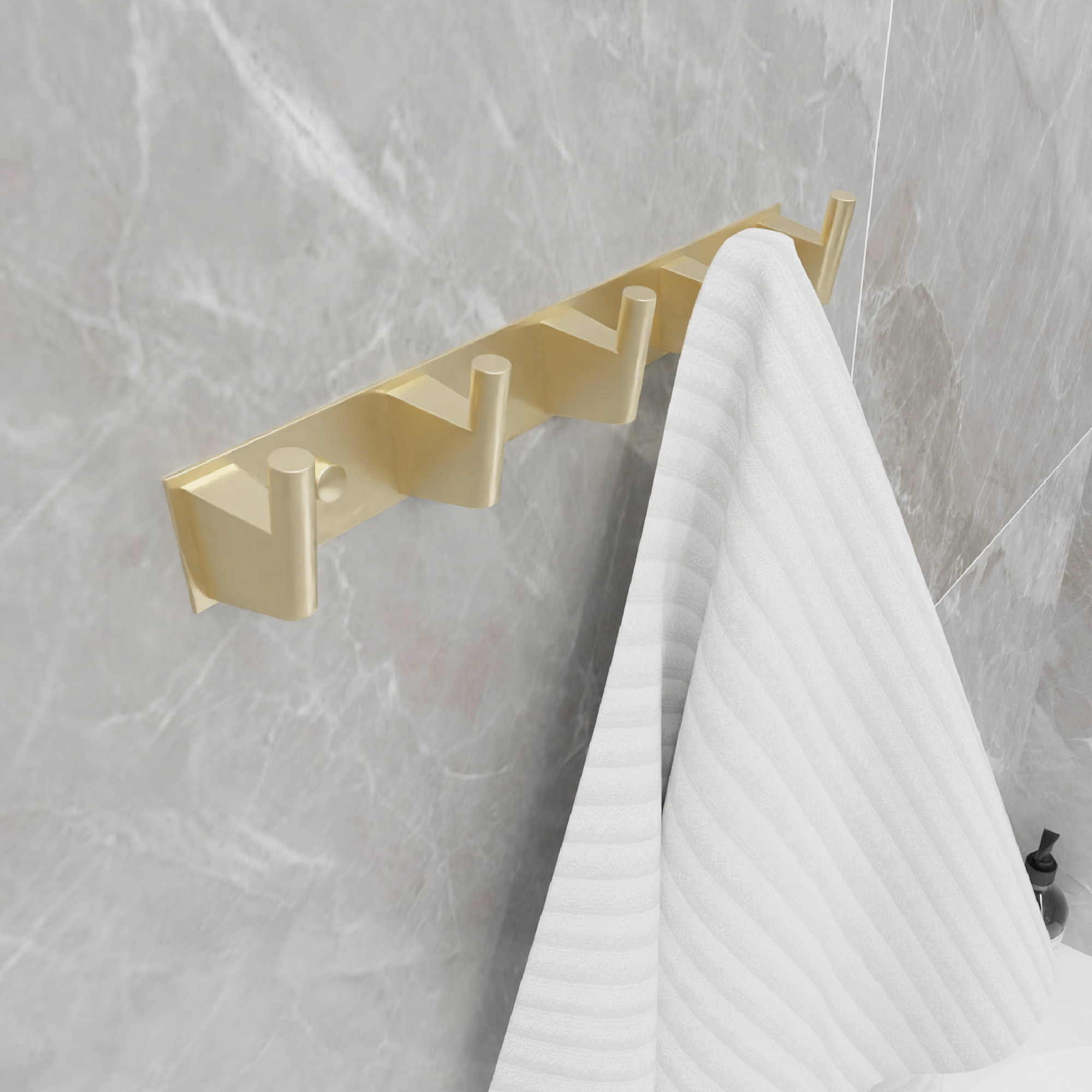 Планка 5 крючков FIXSEN Trend Gold  FX-99005-5)