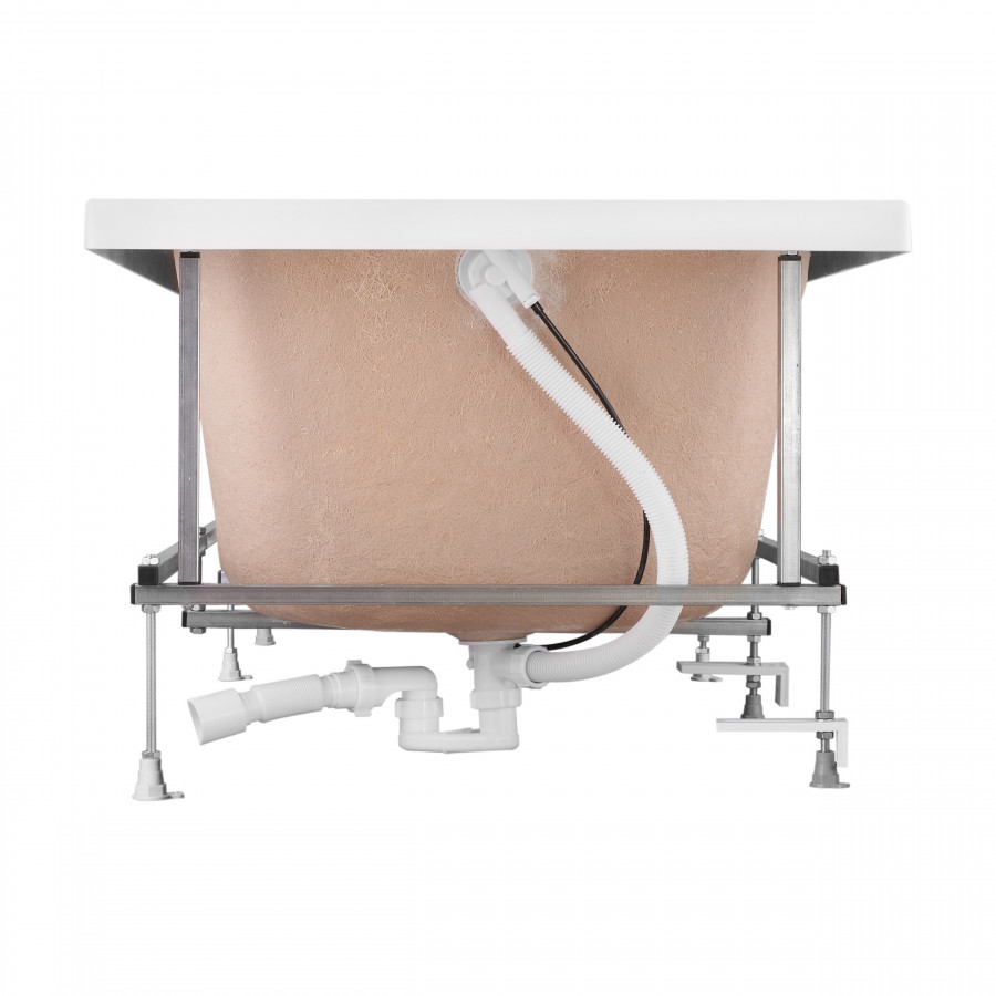 Монтажный комплект для ванны ЛАММА 170х80 см. (рама, слив-перелив с сифоном, крепеж к стене, крепеж  Монтажный комплект для ванны ЛАММА 170х80 см. (рама, слив-перелив с сифоном, крепеж к стене, крепеж