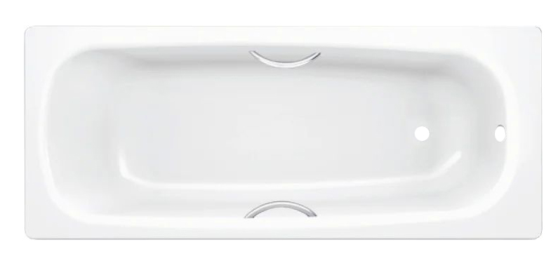 Ванна стальная BLB UNIVERSAL HG B75H с шумоизоляцией и отверстиями для ручек 1700х750 мм, лист 3,5 мм (B75HTH001 handles) Ванна стальная BLB UNIVERSAL HG B75H с шумоизоляцией и отверстиями для ручек 1700х750 мм, лист 3,5 мм (B75HTH001 handles)
