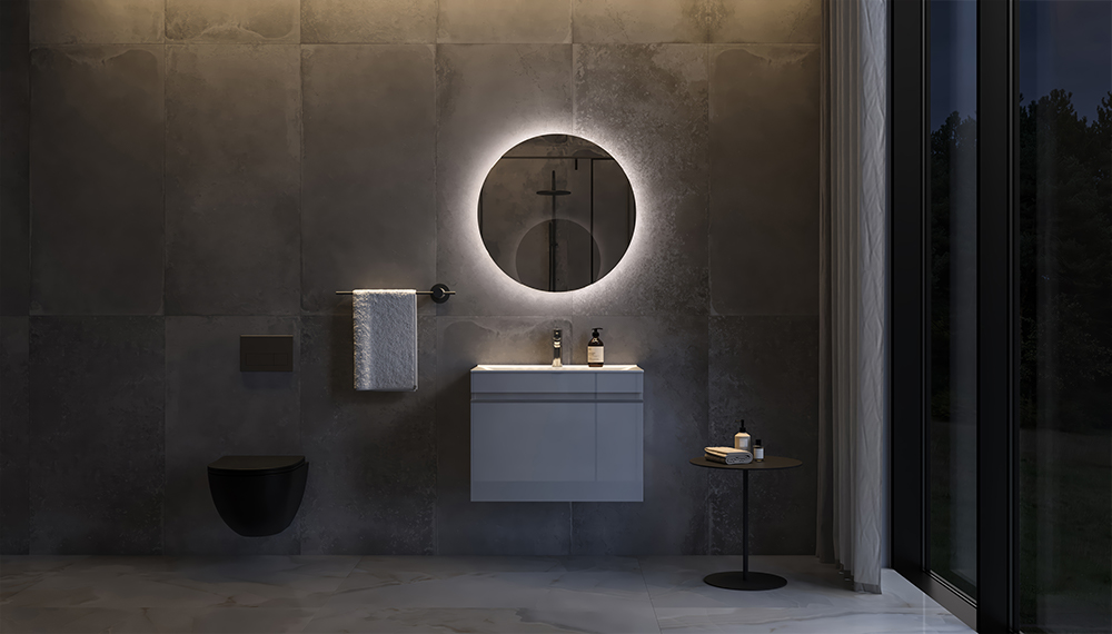 Тумба под раковину VELVEX Pulsus 700-0-1 (Pulsus) навесная белый глянец