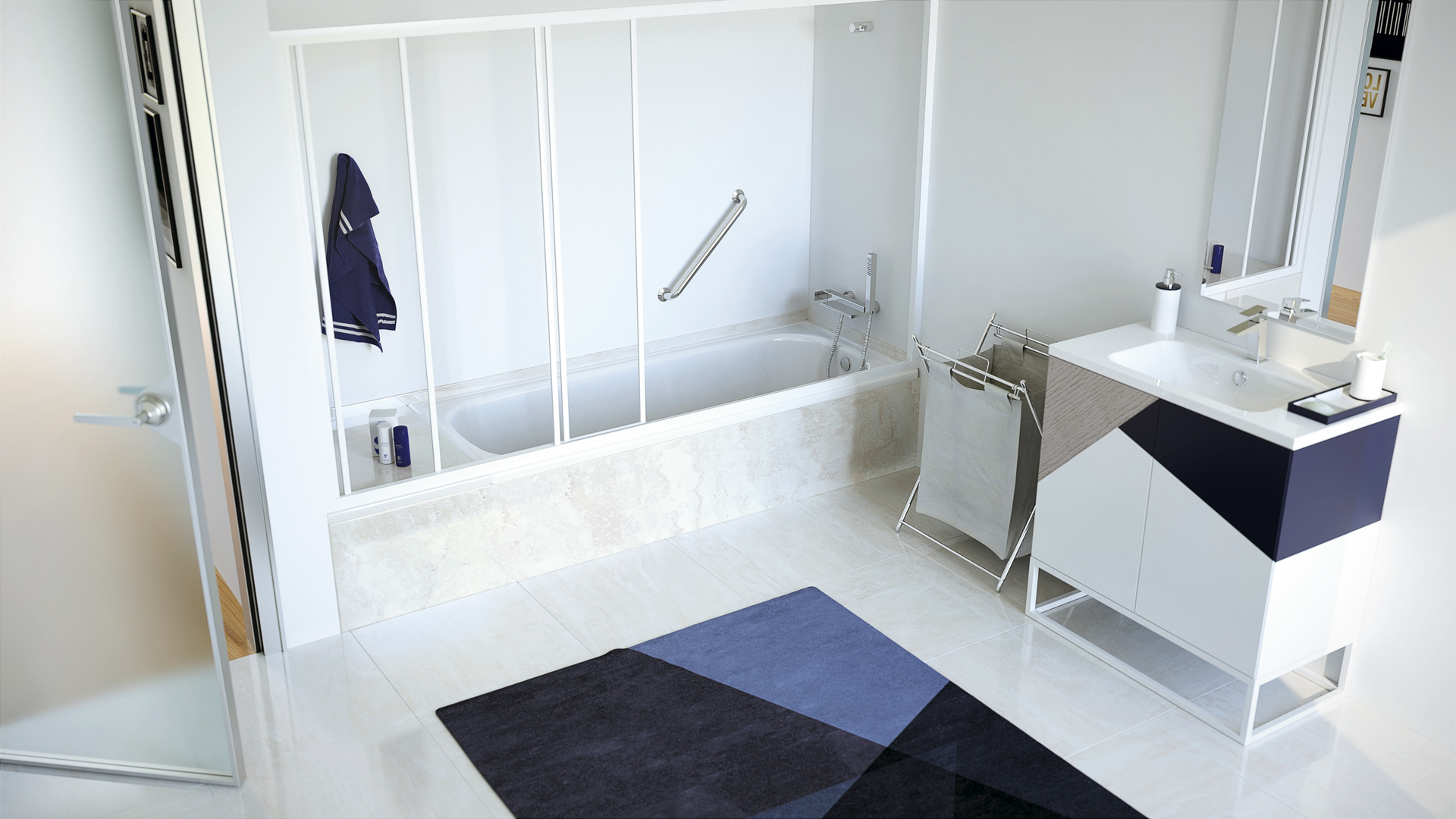 Ванна стальная BLB EUROPA B60E/T прикручивающиеся ножки 1600х700 мм (B60E22001)