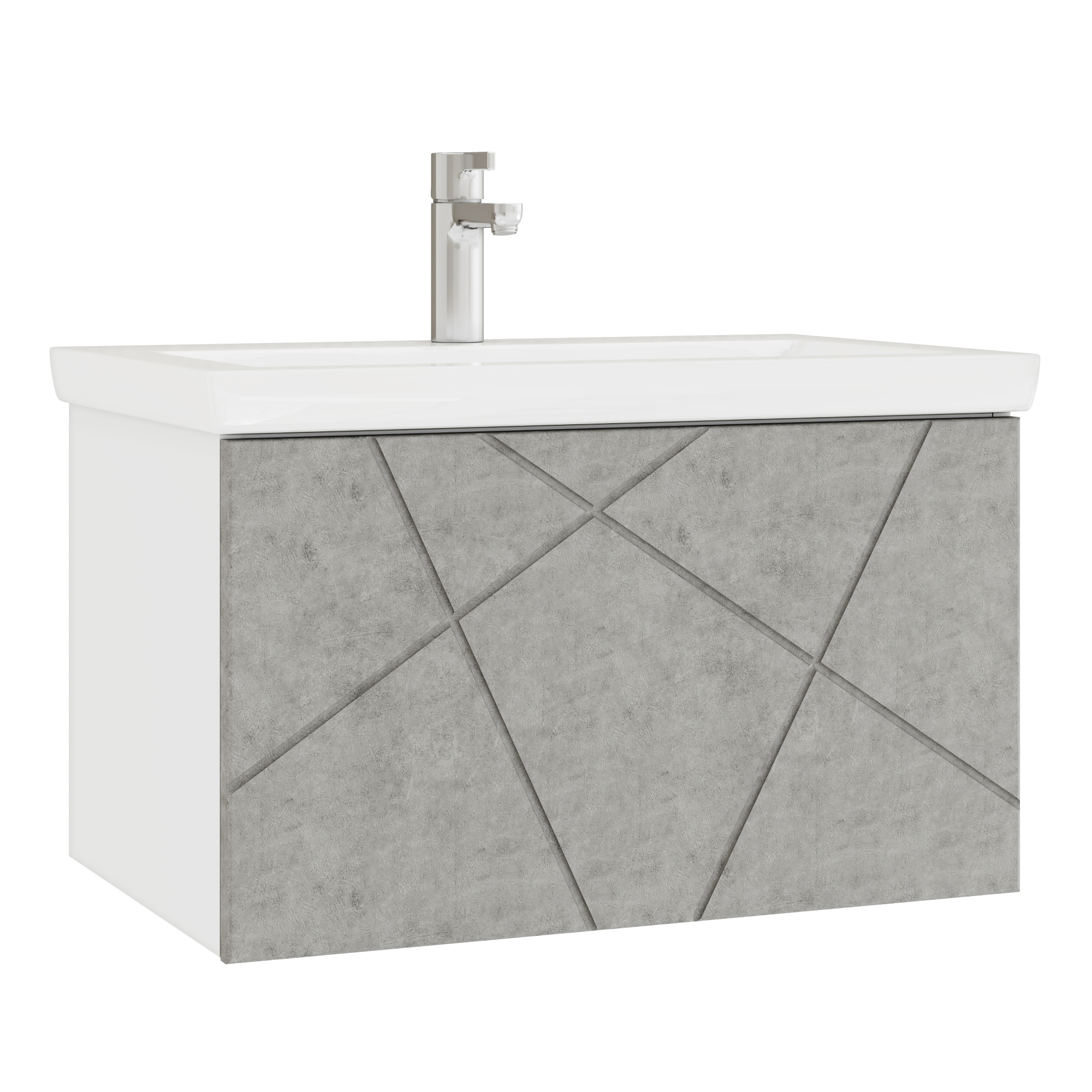 Тумба под раковину VIGO Geometry 70 подвесная бетон (034 бетон) Тумба под раковину VIGO Geometry 70 подвесная бетон (034 бетон)